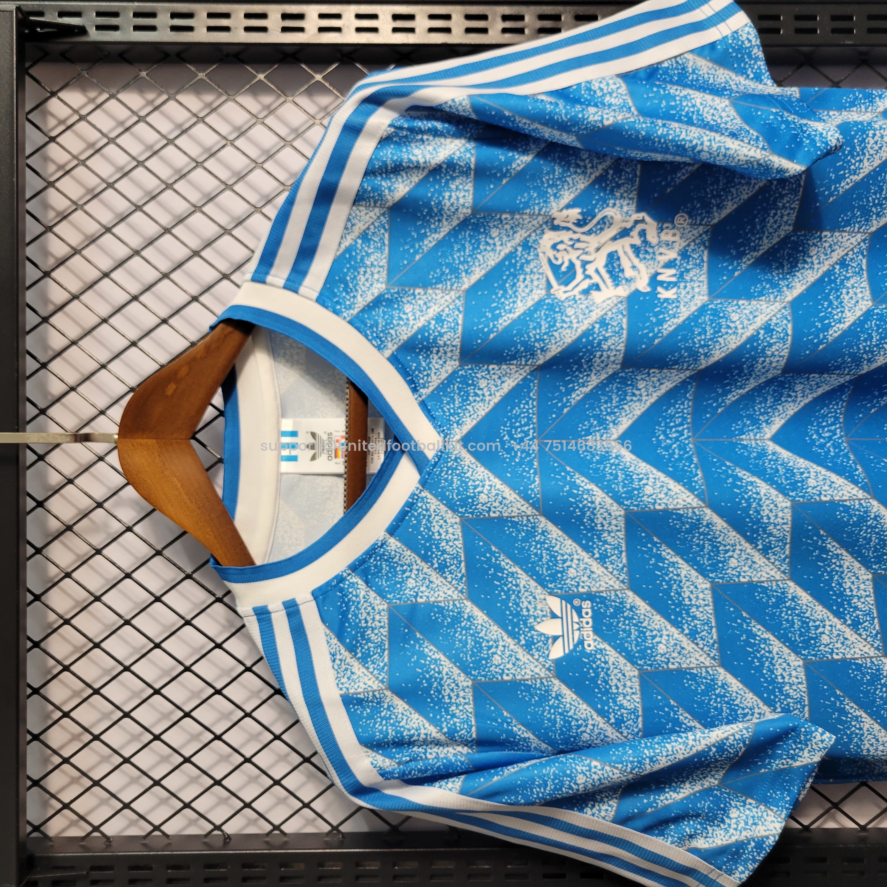 Unitedfootballkit.com | Retro Netherlands 1988 Away Stadium Jersey -Customize Name, Number and Patch | Worldwide Shipping