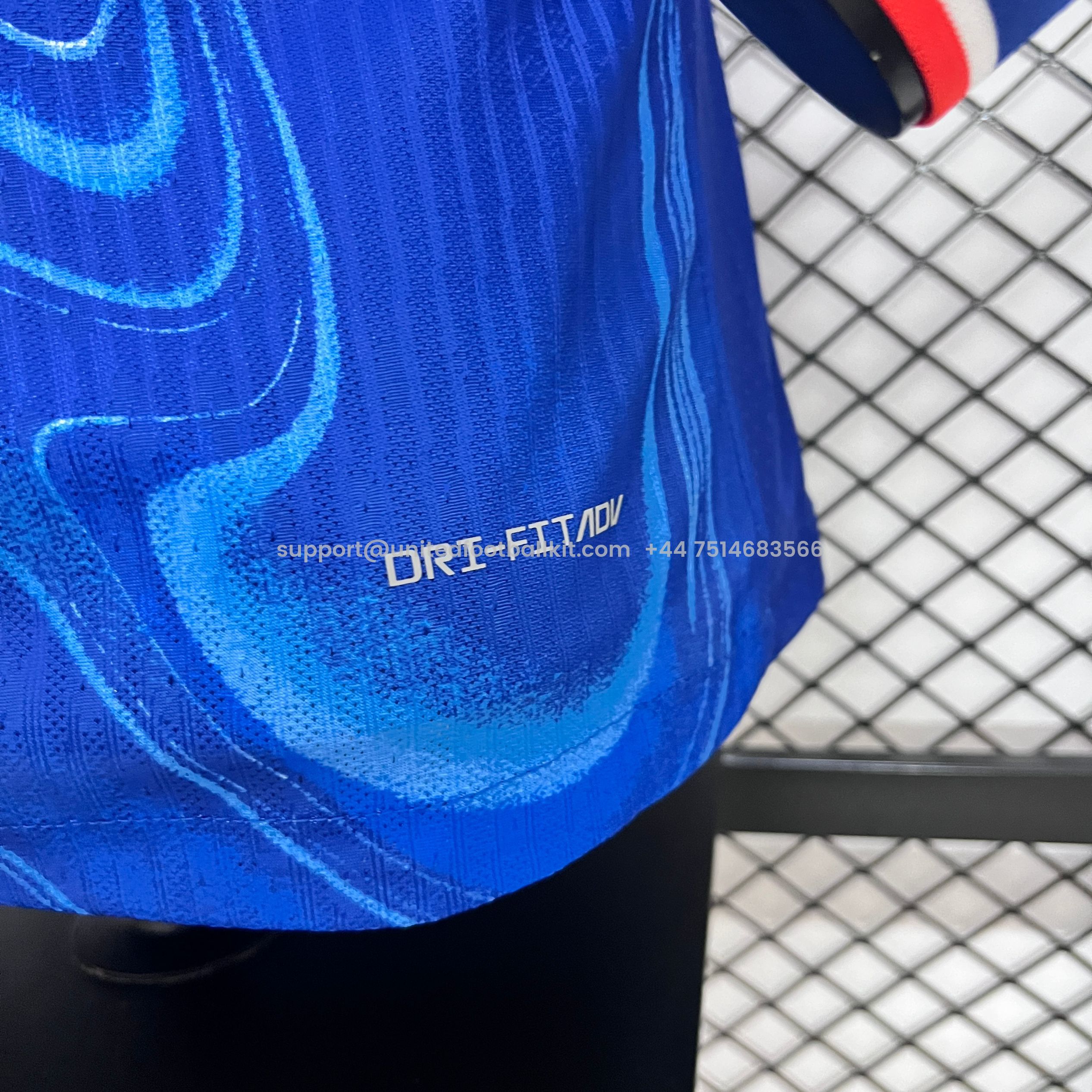 Unitedfootballkit.com | C.H.E.L.S.E.A 24-25 Home Long Sleeve Jersey - Player Version -Customize Name, Number and Patch | Worldwide Shipping