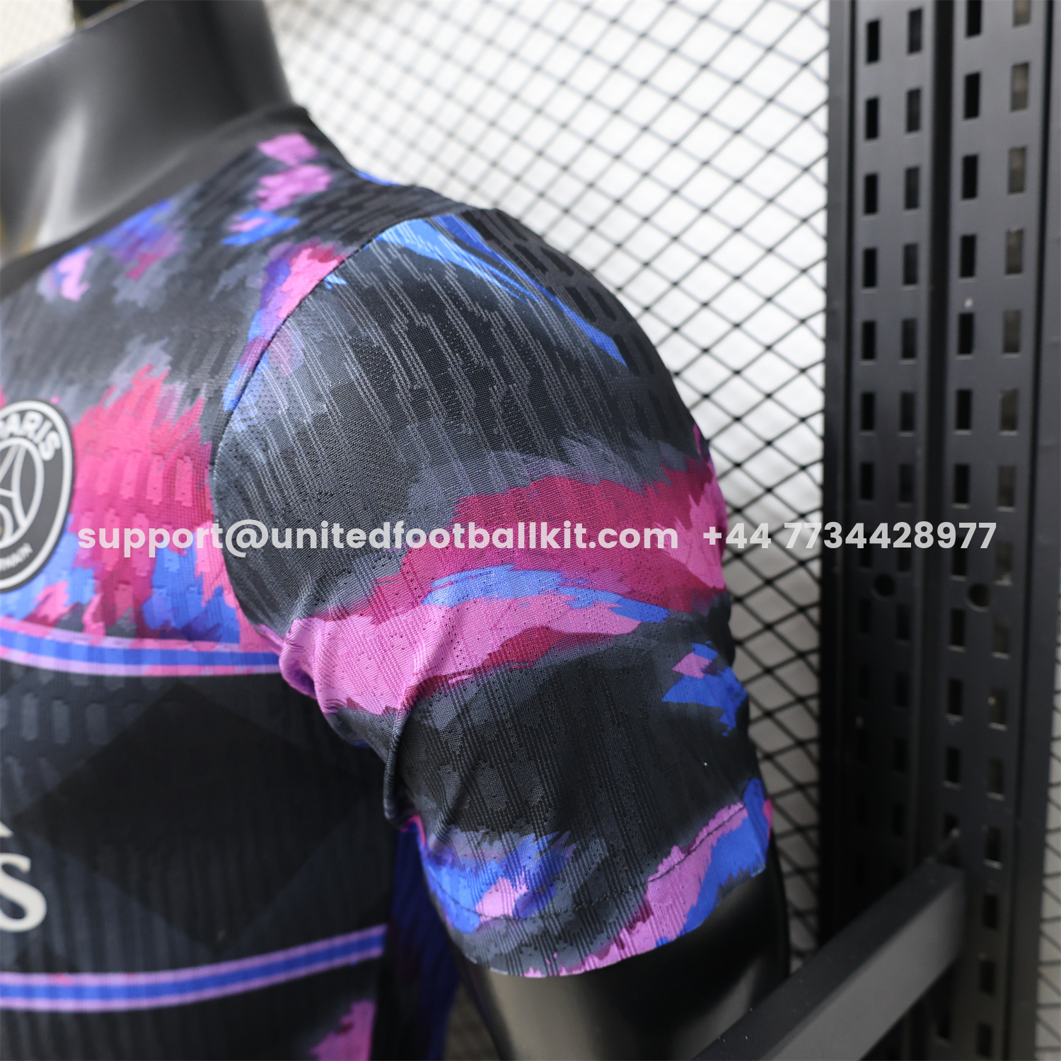 Unitedfootballkit.com | Paris Saint-Germain PSG 25-26 Iridescent Special Jersey - Player Version -Customize Name, Number and Patch | Worldwide Shipping