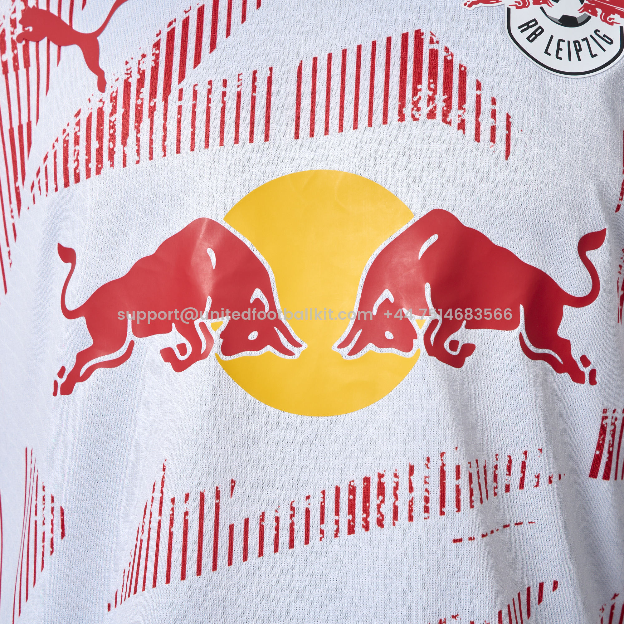 Unitedfootballkit.com | RB Leipzig 24-25 Home Stadium Jersey - Player Version -Customize Name, Number and Patch | Worldwide Shipping