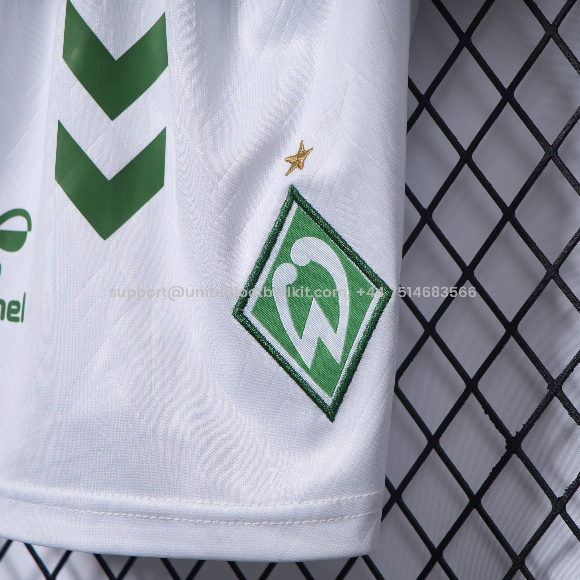 Unitedfootballkit.com | Werder Bremen 24-25 Home Stadium Kids Kit -Customize Name, Number and Patch | Worldwide Shipping
