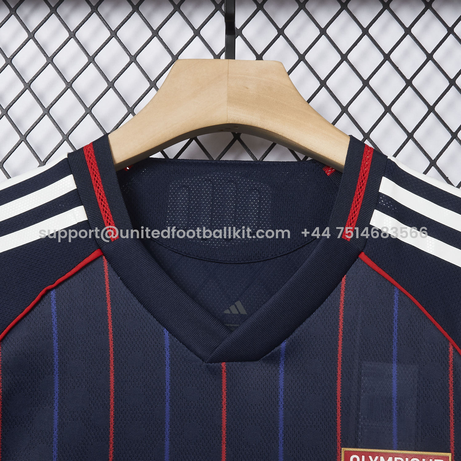 Unitedfootballkit.com | Lyon 25-26 Away Jersey - Player Version -Customize Name, Number and Patch | Worldwide Shipping