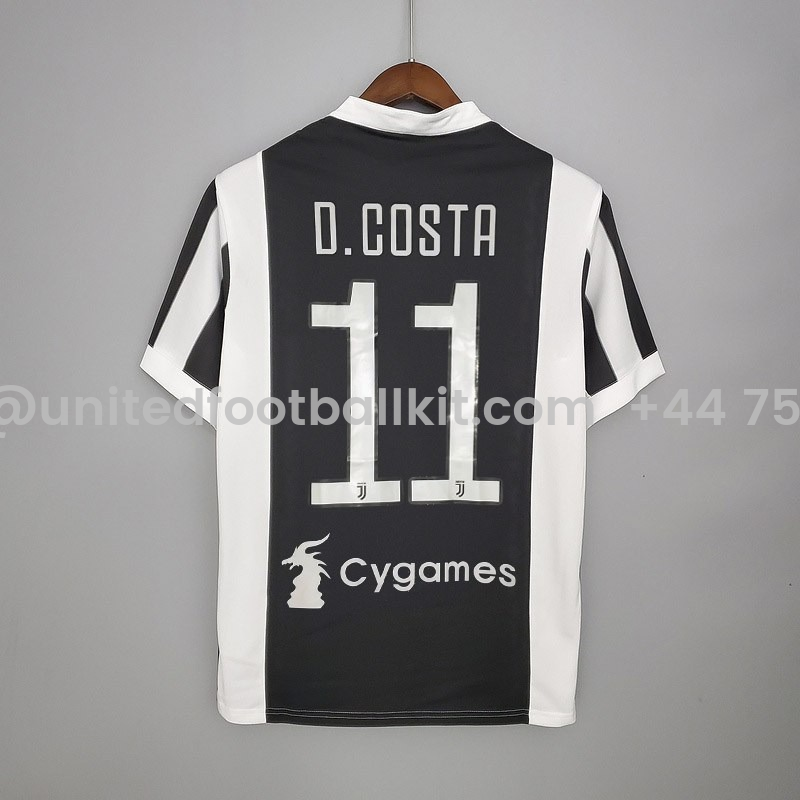 Unitedfootballkit.com | Retro Juventus 2017-18 Home Stadium Jersey -Customize Name, Number and Patch | Worldwide Shipping