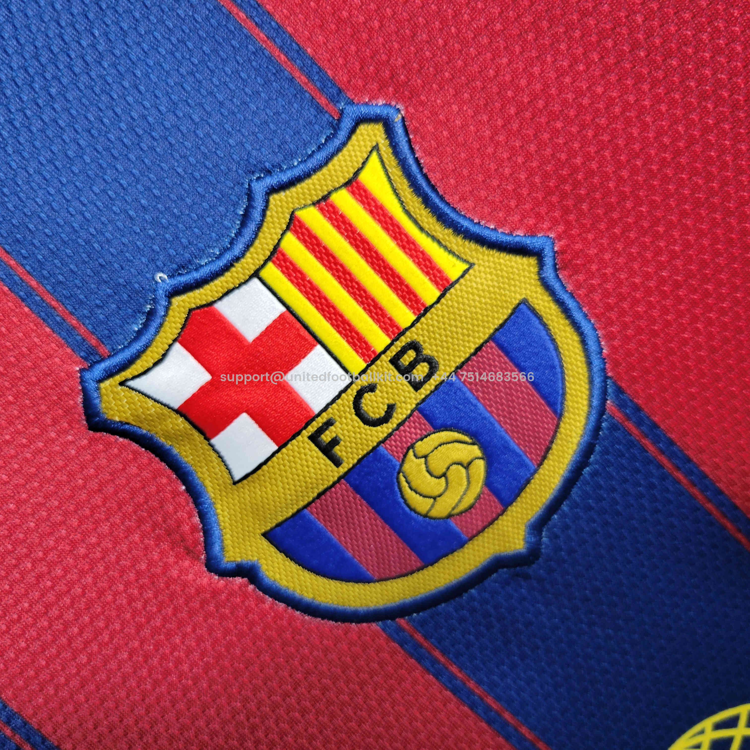Unitedfootballkit.com | Retro Barcelona 09-10 Home Stadium Jersey -Customize Name, Number and Patch | Worldwide Shipping