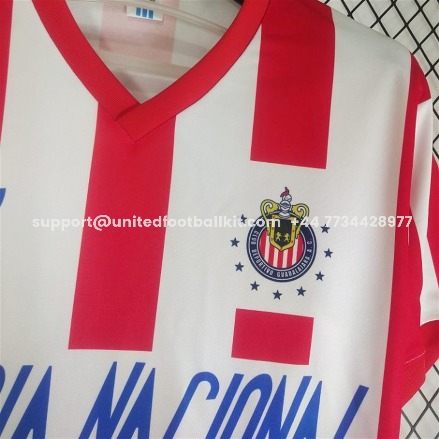 Unitedfootballkit.com | Retro Chivas de Guadalajara 1991-92 Home Jersey -Customize Name, Number and Patch | Worldwide Shipping