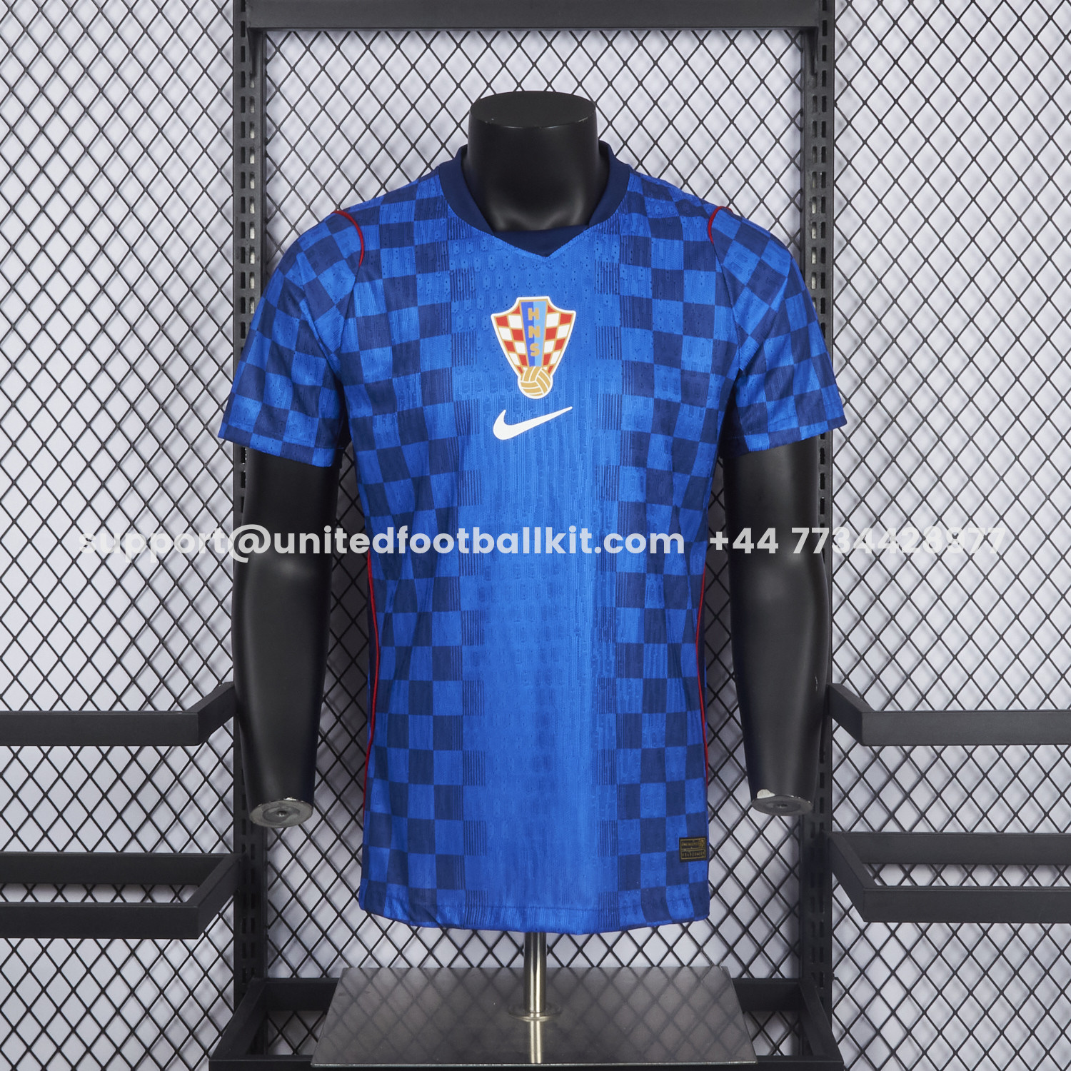 Unitedfootballkit.com | Croatia 2026 Away Jersey - Player Version -Customize Name, Number and Patch | Worldwide Shipping