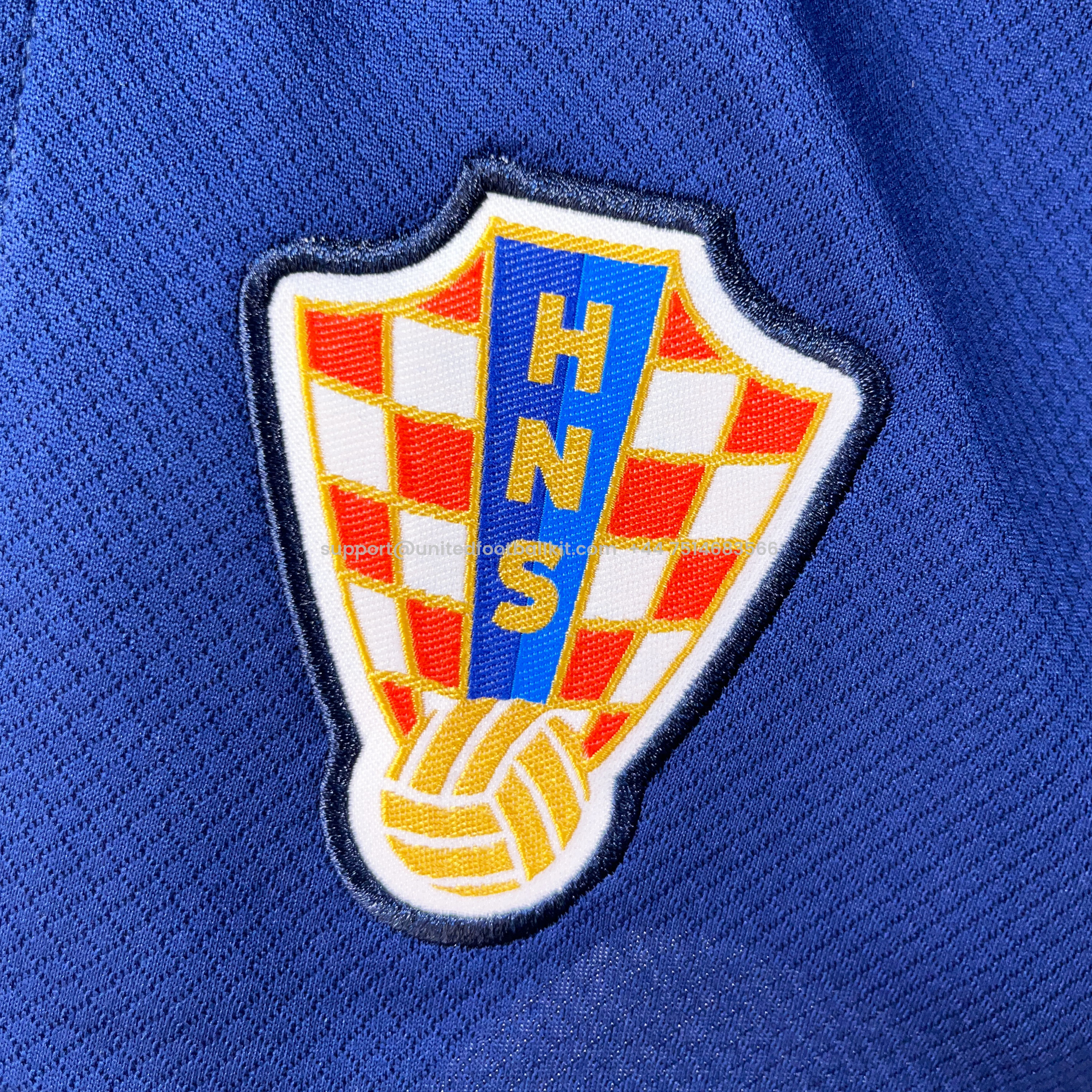 Unitedfootballkit.com | Croatia 2024 Away Shorts - Fans Version -Customize Name, Number and Patch | Worldwide Shipping