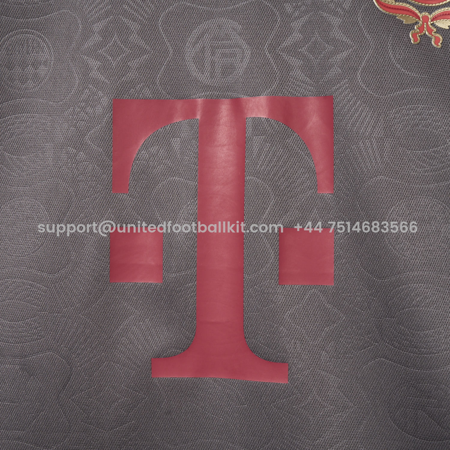 Unitedfootballkit.com | Bayern Munich 2025 Grey 125th Anniversary Jersey - Fans Version -Customize Name, Number and Patch | Worldwide Shipping