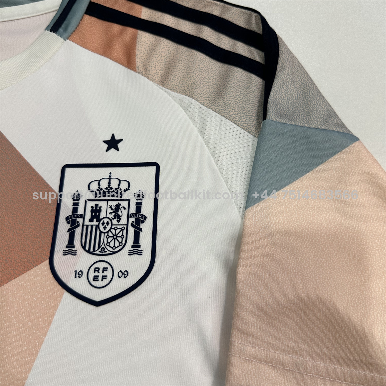 Unitedfootballkit.com | Spain 2025 Women's Team Away Jersey - Men's Fans Version -Customize Name, Number and Patch | Worldwide Shipping