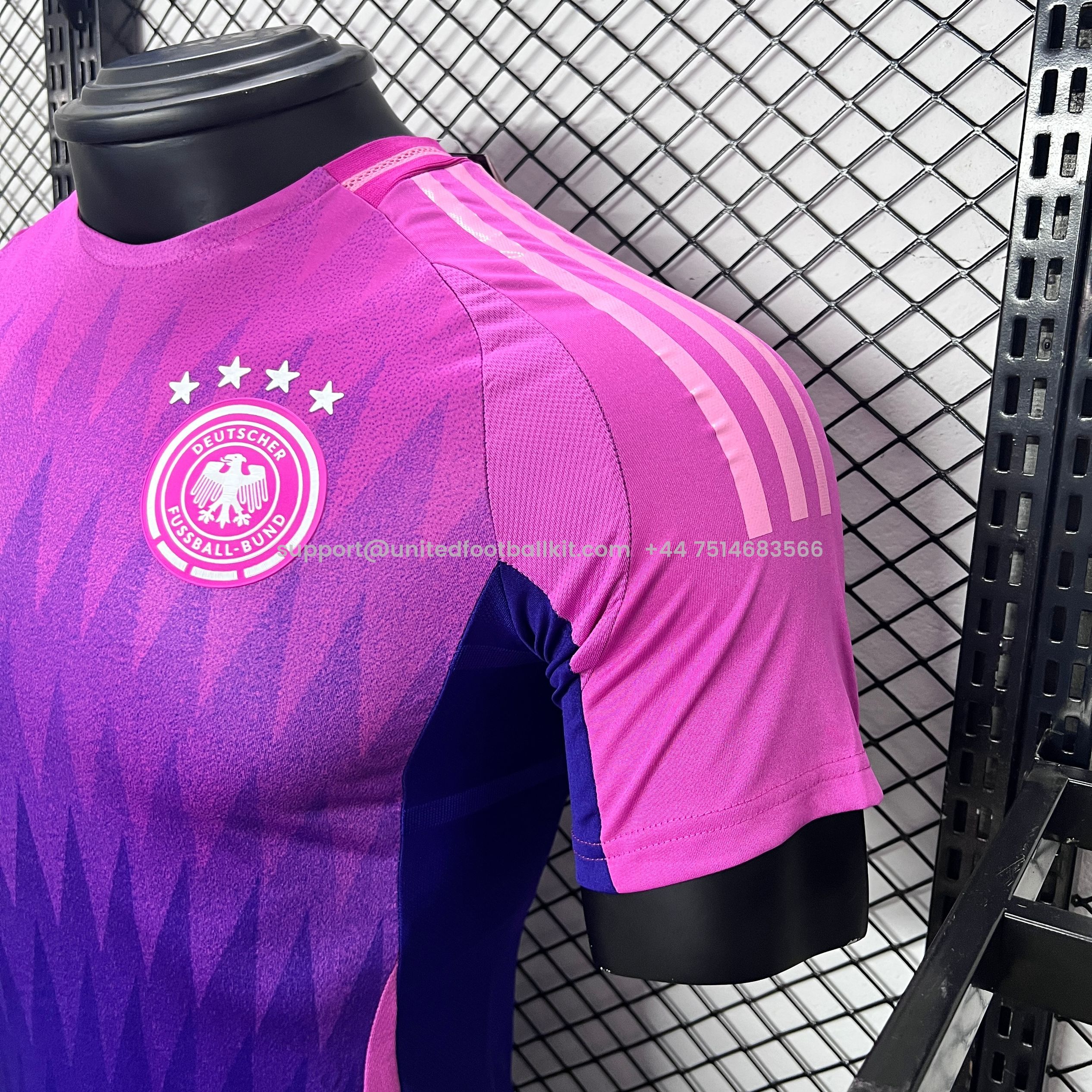 Unitedfootballkit.com | Germany 2024 Away Stadium Jersey - Player Version -Customize Name, Number and Patch | Worldwide Shipping