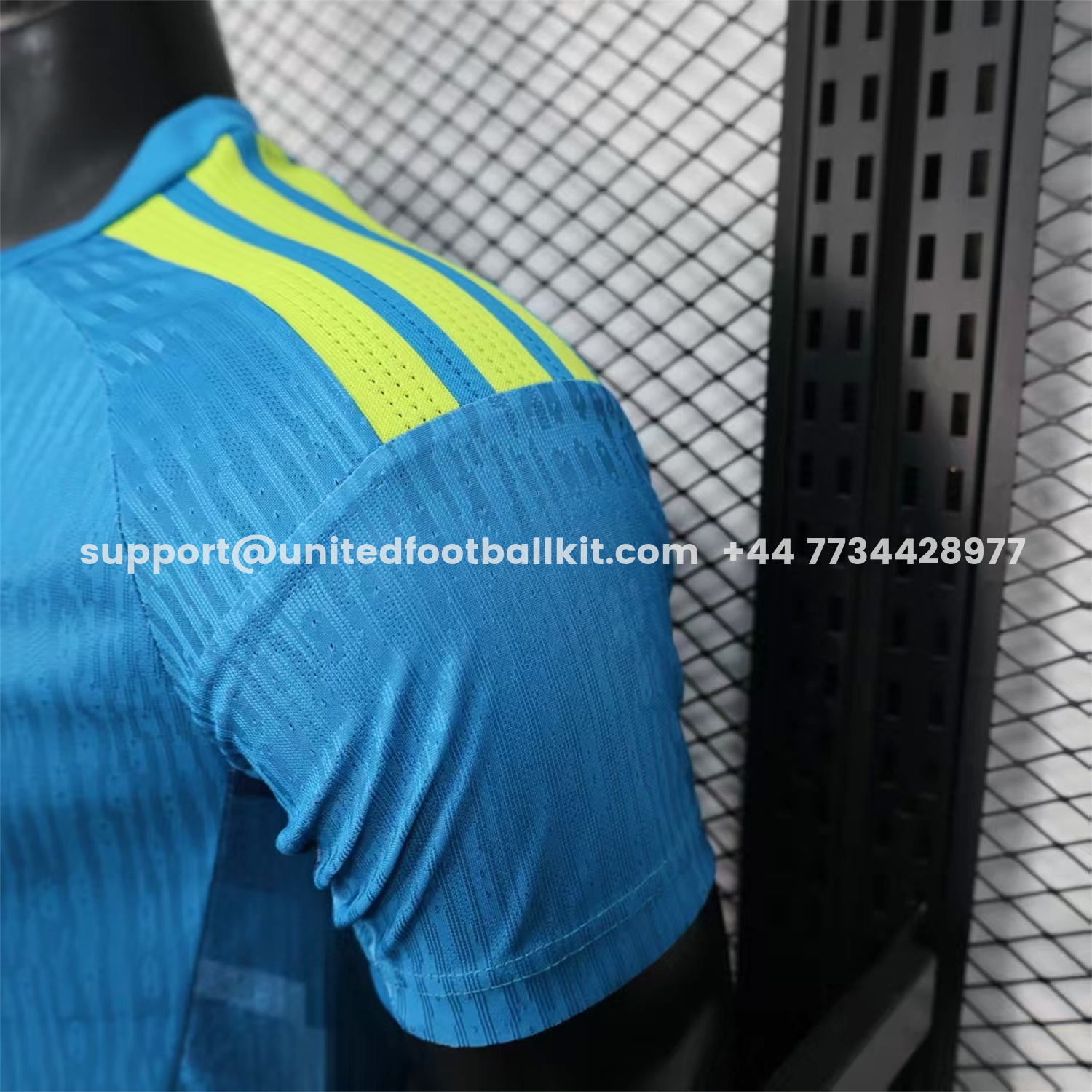 Unitedfootballkit.com | Spain 2026 Blue Goalkeeper Jersey - Player Version -Customize Name, Number and Patch | Worldwide Shipping