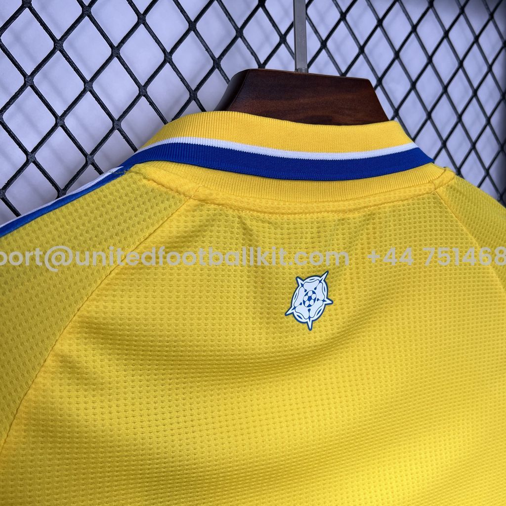 Unitedfootballkit.com | Leeds United 24-25 Away Jersey - Fans Version -Customize Name, Number and Patch | Worldwide Shipping