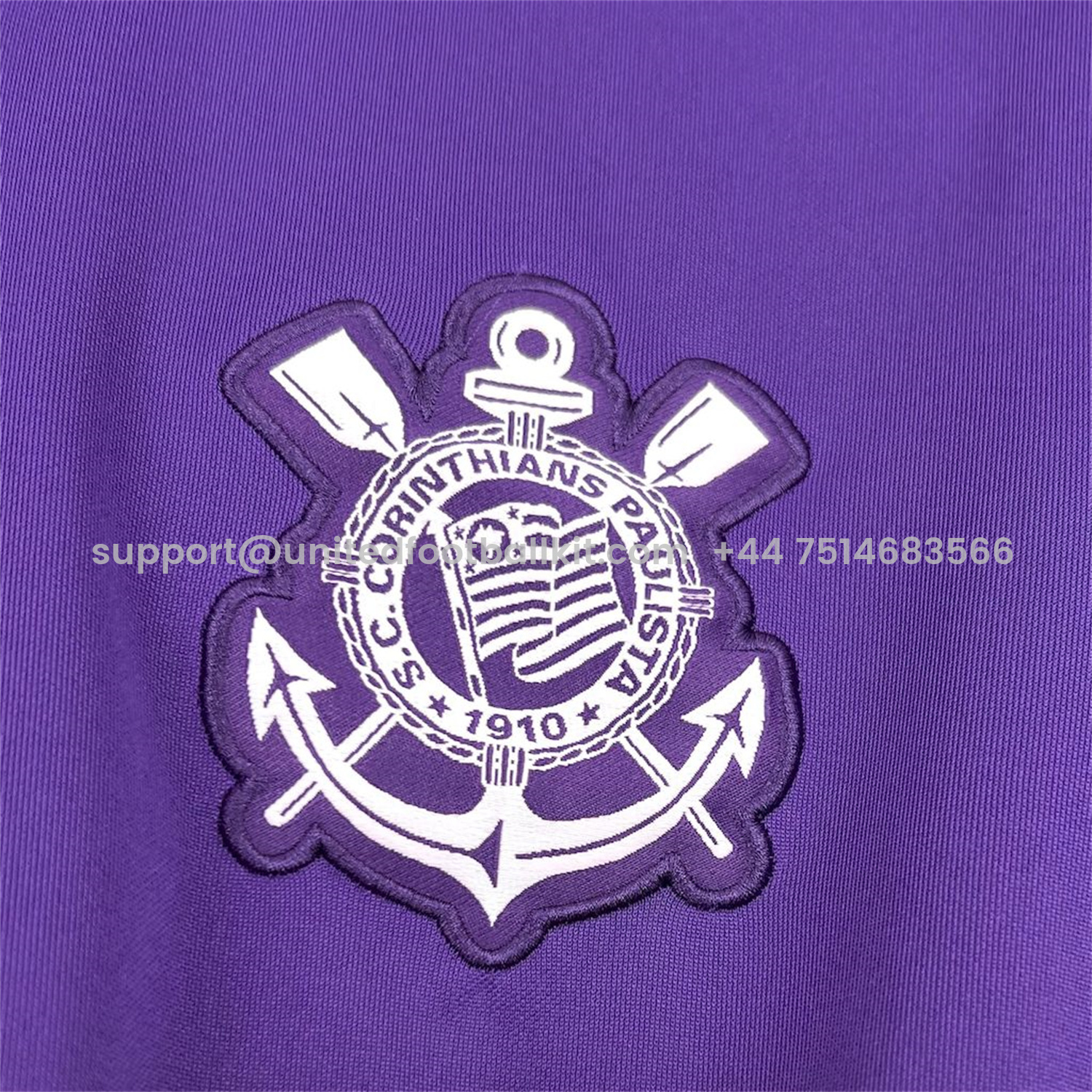 Unitedfootballkit.com | Corinthians 2025-26 Purple Pre-Match Jersey - Fans Version -Customize Name, Number and Patch | Worldwide Shipping
