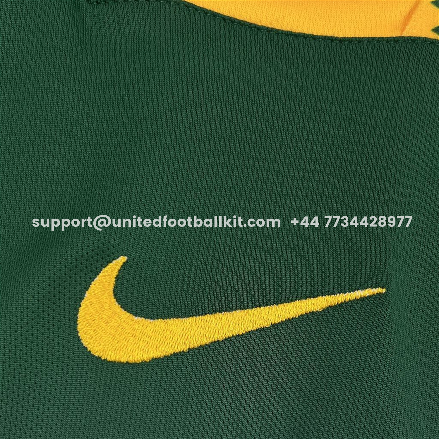 Unitedfootballkit.com | South Africa 2026 Green Special Jersey - Fans Version -Customize Name, Number and Patch | Worldwide Shipping