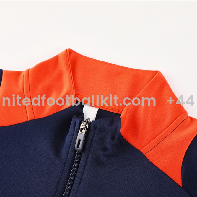 Unitedfootballkit.com | Manchester United 24-25 Jacket Training Tracksuit - Royal Blue -Customize Name, Number and Patch | Worldwide Shipping