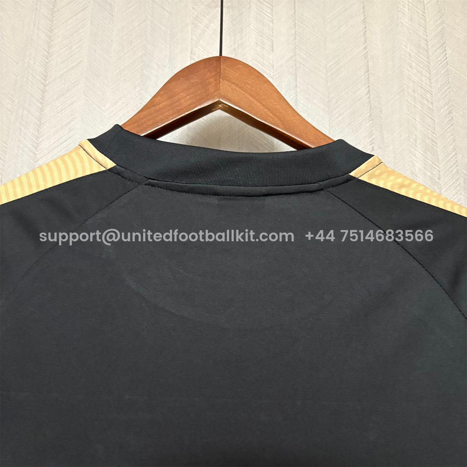 Unitedfootballkit.com | Vasco da Gama 25-26 Black Training Jersey - Fans Version -Customize Name, Number and Patch | Worldwide Shipping