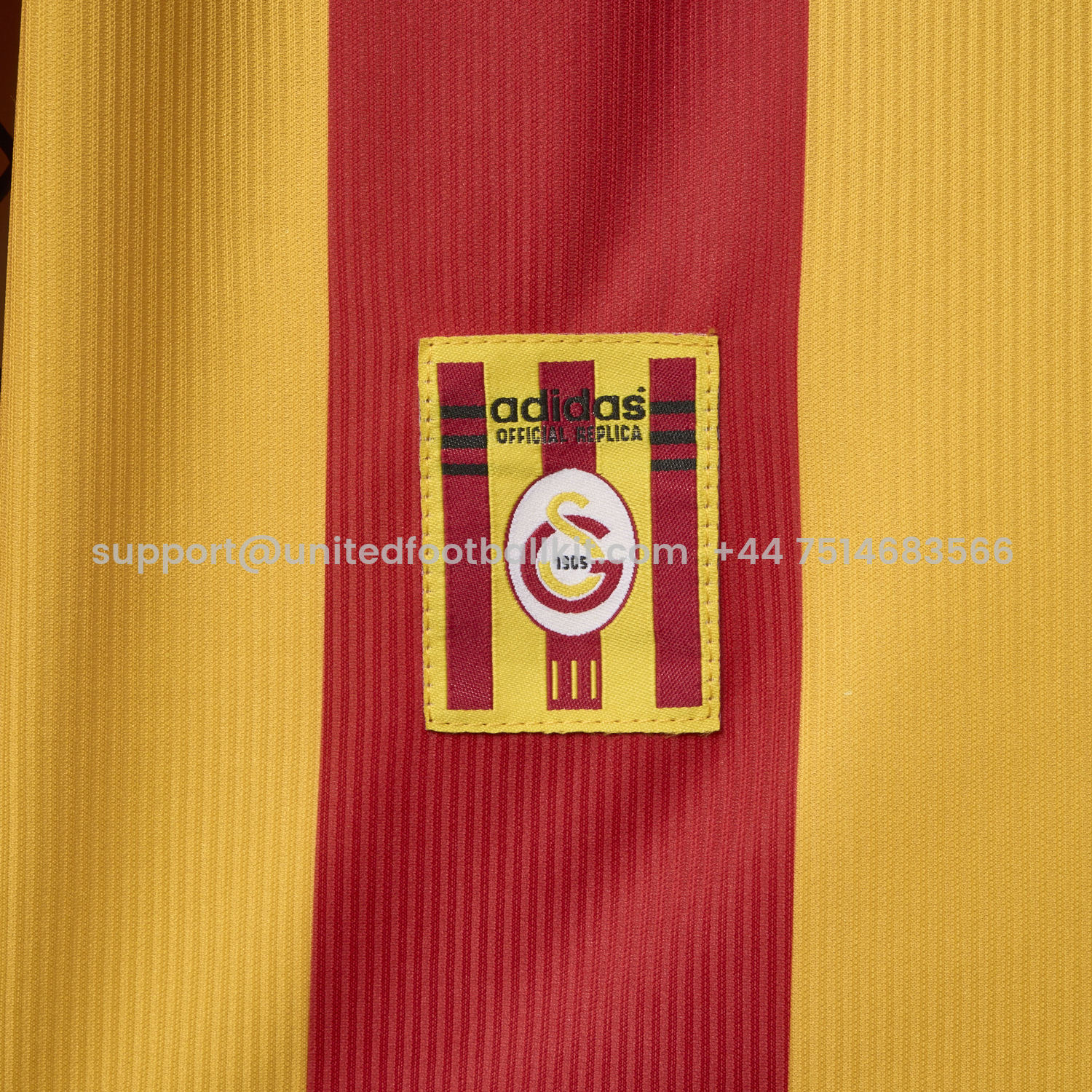 Unitedfootballkit.com | Retro Galatasaray 1999-00 Home Long Sleeves Jersey -Customize Name, Number and Patch | Worldwide Shipping