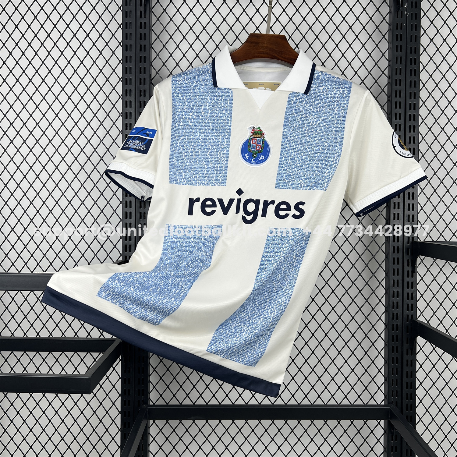 Unitedfootballkit.com | Porto 25-26 Blue White Special Jersey - Fans Version -Customize Name, Number and Patch | Worldwide Shipping