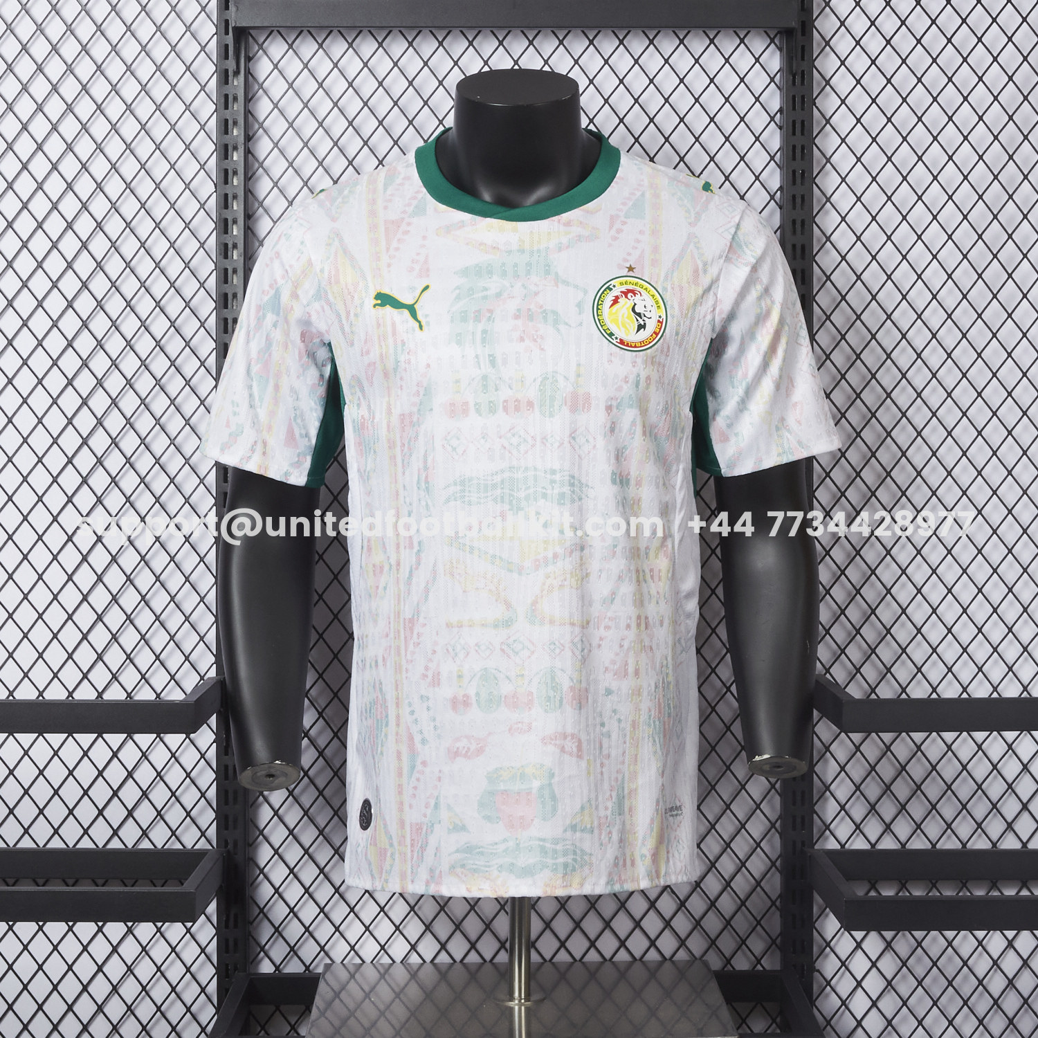 Unitedfootballkit.com | Senegal 2026 Home White Jersey - Player Version -Customize Name, Number and Patch | Worldwide Shipping