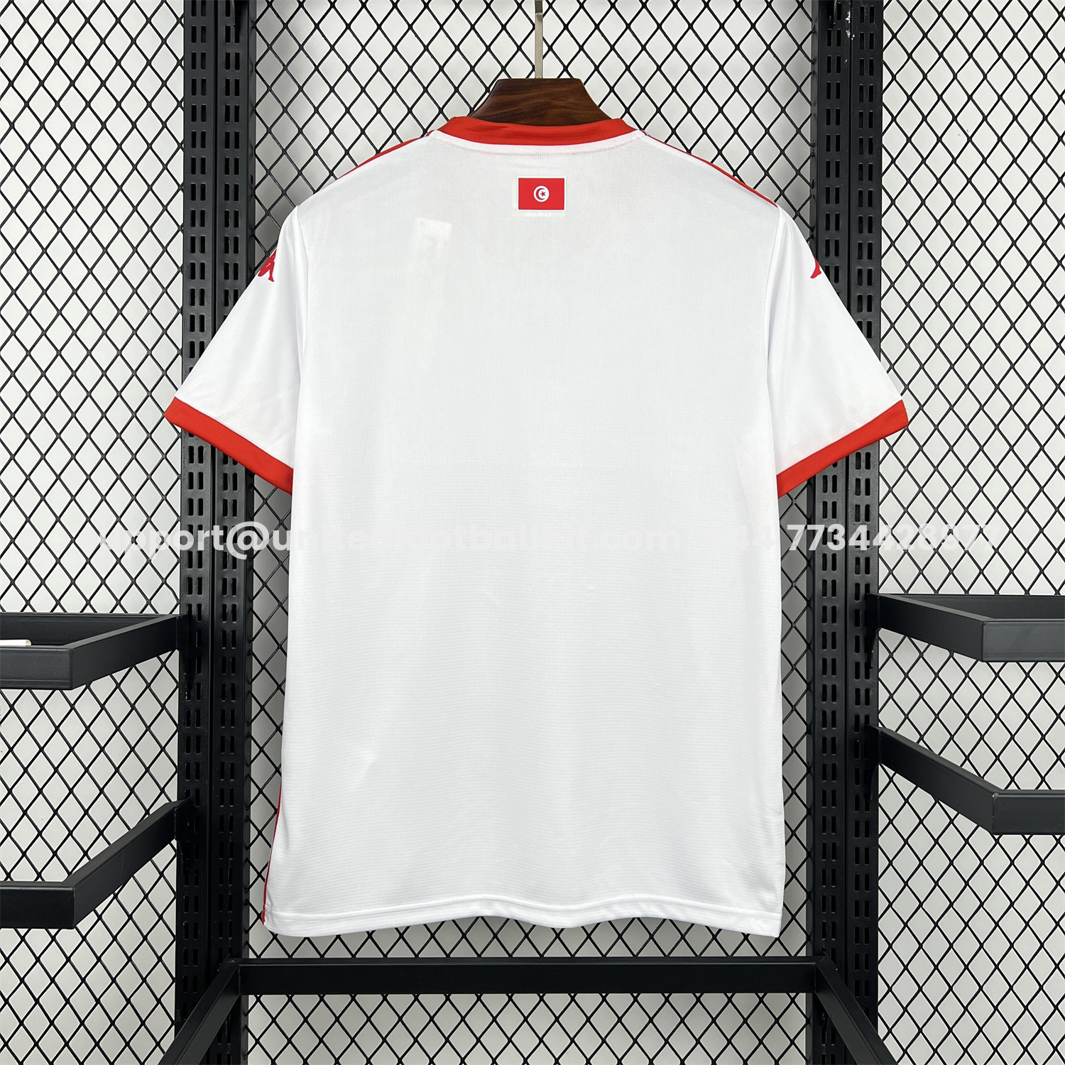 Unitedfootballkit.com | Tunisia 2026 Away White Jersey - Fans Version -Customize Name, Number and Patch | Worldwide Shipping