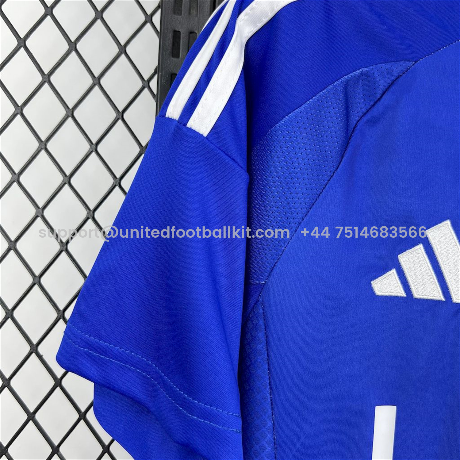 Unitedfootballkit.com | Como 24-25 Home Jersey - Fans Version -Customize Name, Number and Patch | Worldwide Shipping