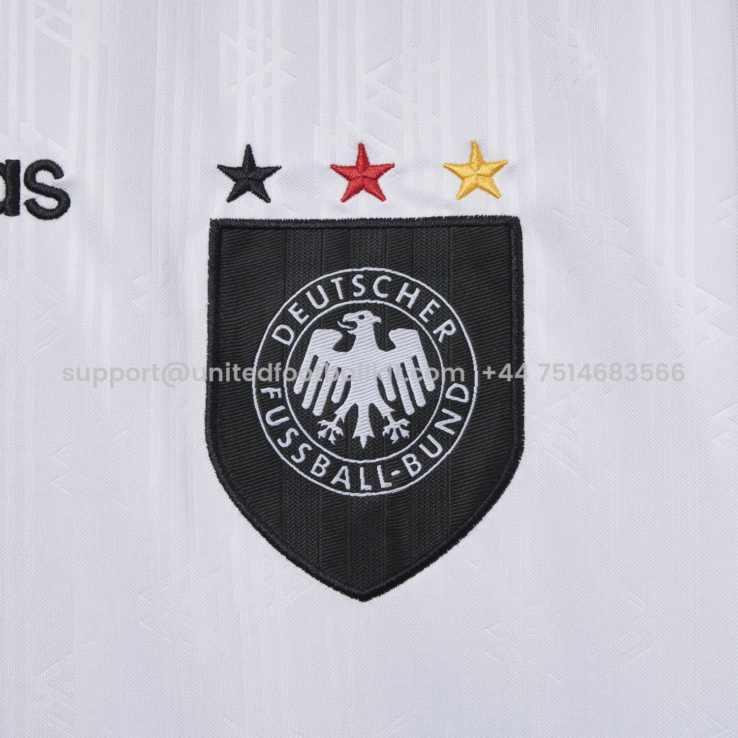 Unitedfootballkit.com | Retro Germany 1996 Home Long Sleeves Jersey -Customize Name, Number and Patch | Worldwide Shipping
