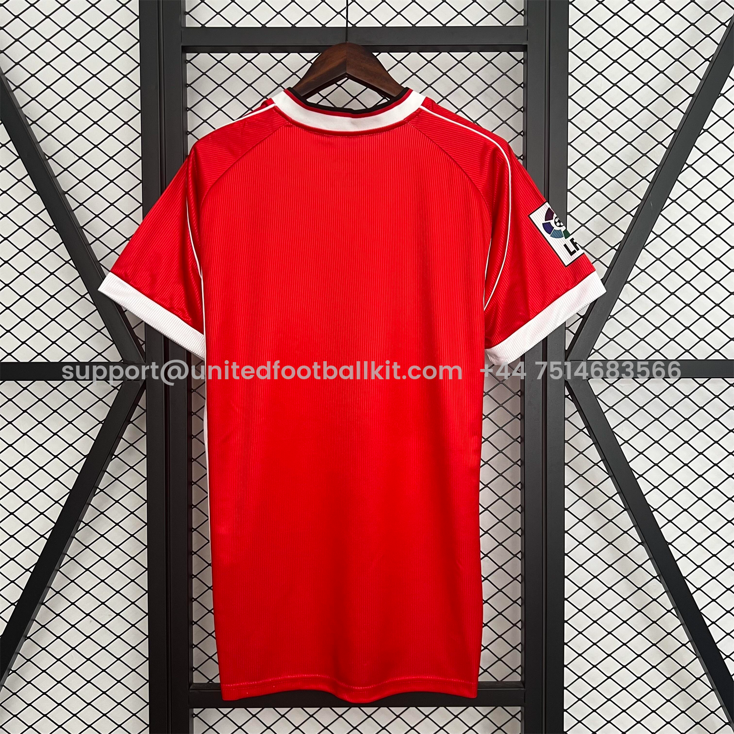 Unitedfootballkit.com | Retro Real Murcia CF 1999-00 Home Red Jersey -Customize Name, Number and Patch | Worldwide Shipping