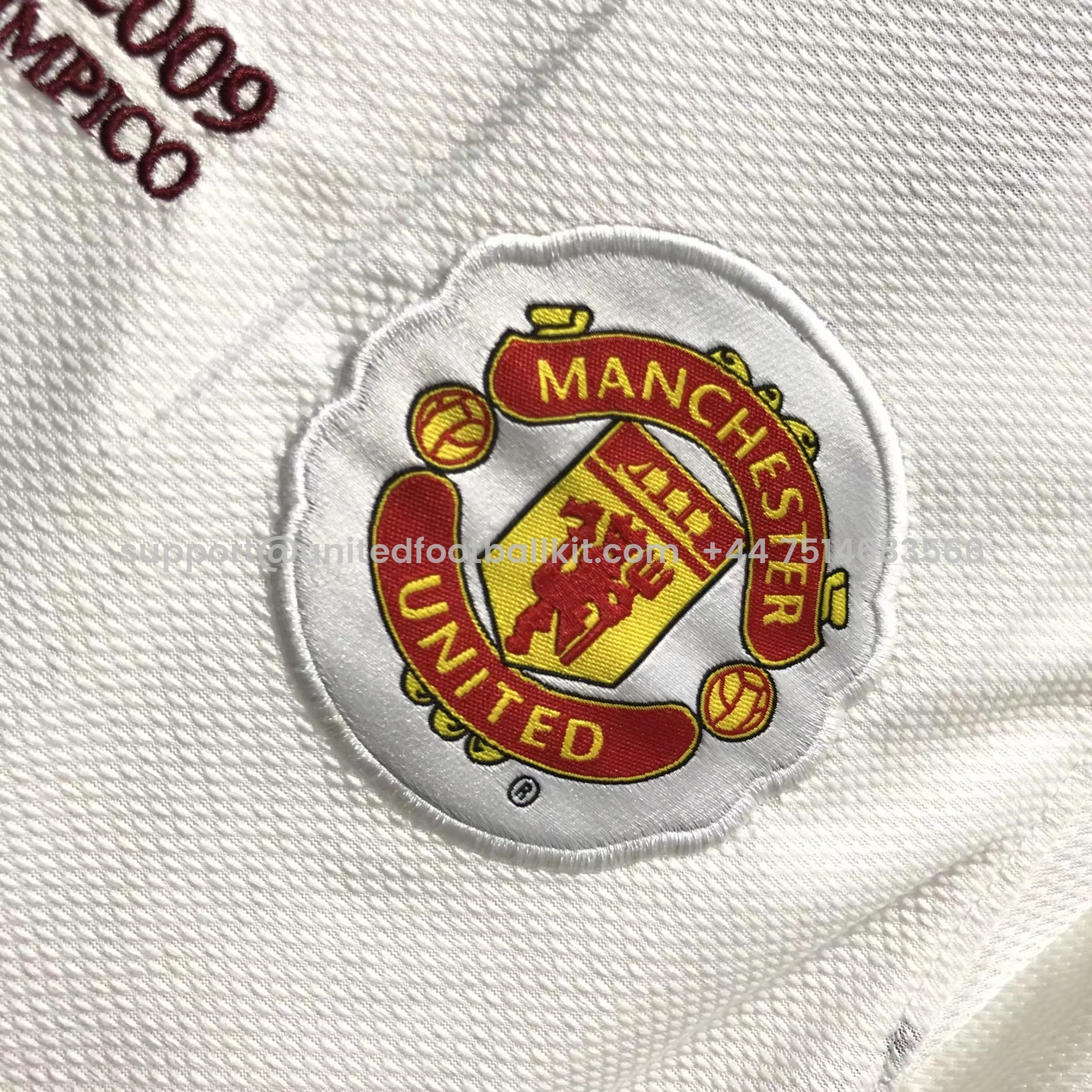 Unitedfootballkit.com | Retro Manchester United 08-09 Away Long Sleeve Jersey - Champions League Final Version -Customize Name, Number and Patch | Worldwide Shipping