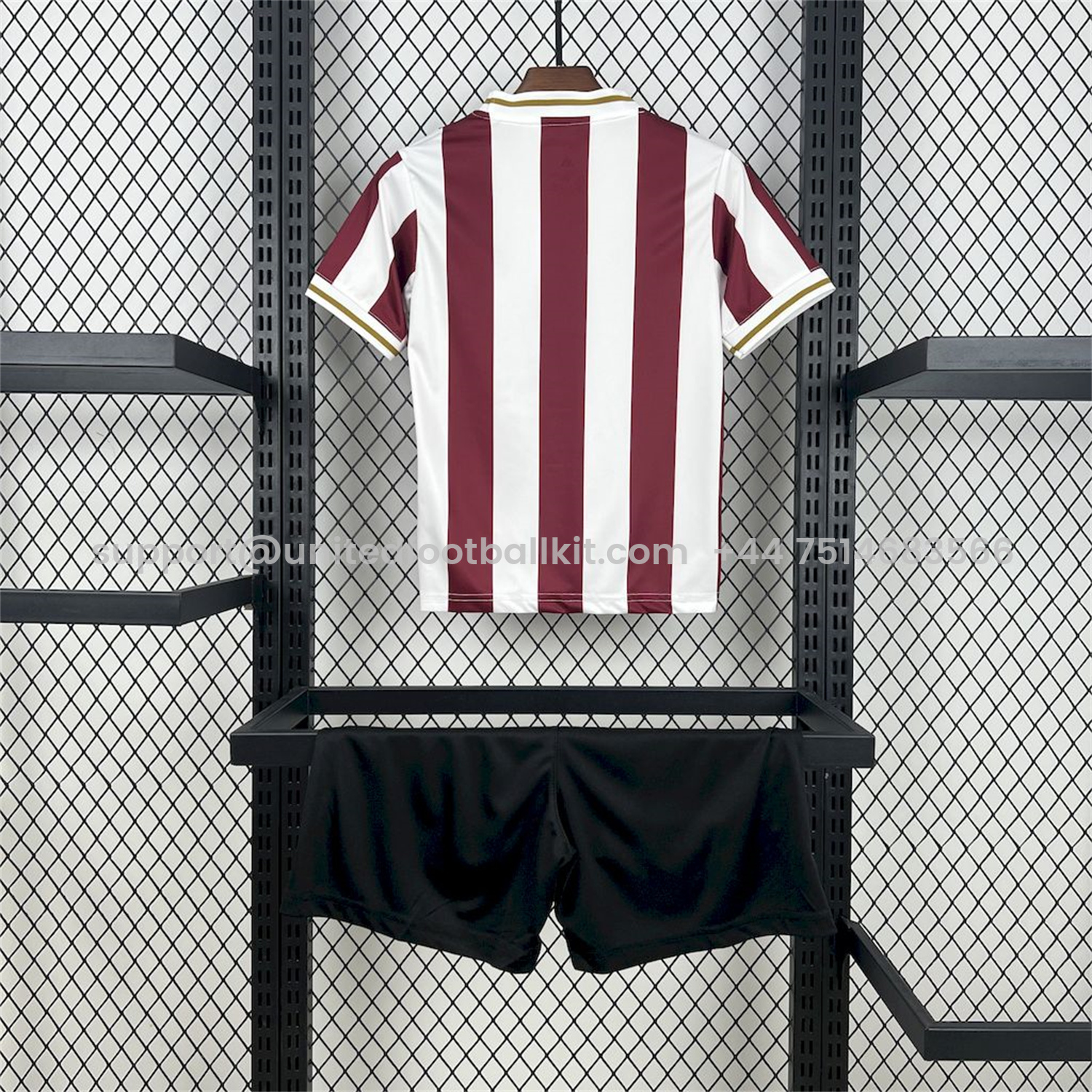 Unitedfootballkit.com | Nürnberg 24-25 125-Year Anniversary Kids Kit with Sponsor -Customize Name, Number and Patch | Worldwide Shipping