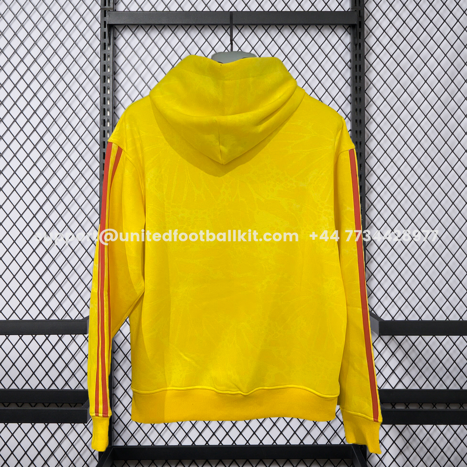 Unitedfootballkit.com | Colombia 2026 Home Unisex Pullover Hoodie -Customize Name, Number and Patch | Worldwide Shipping