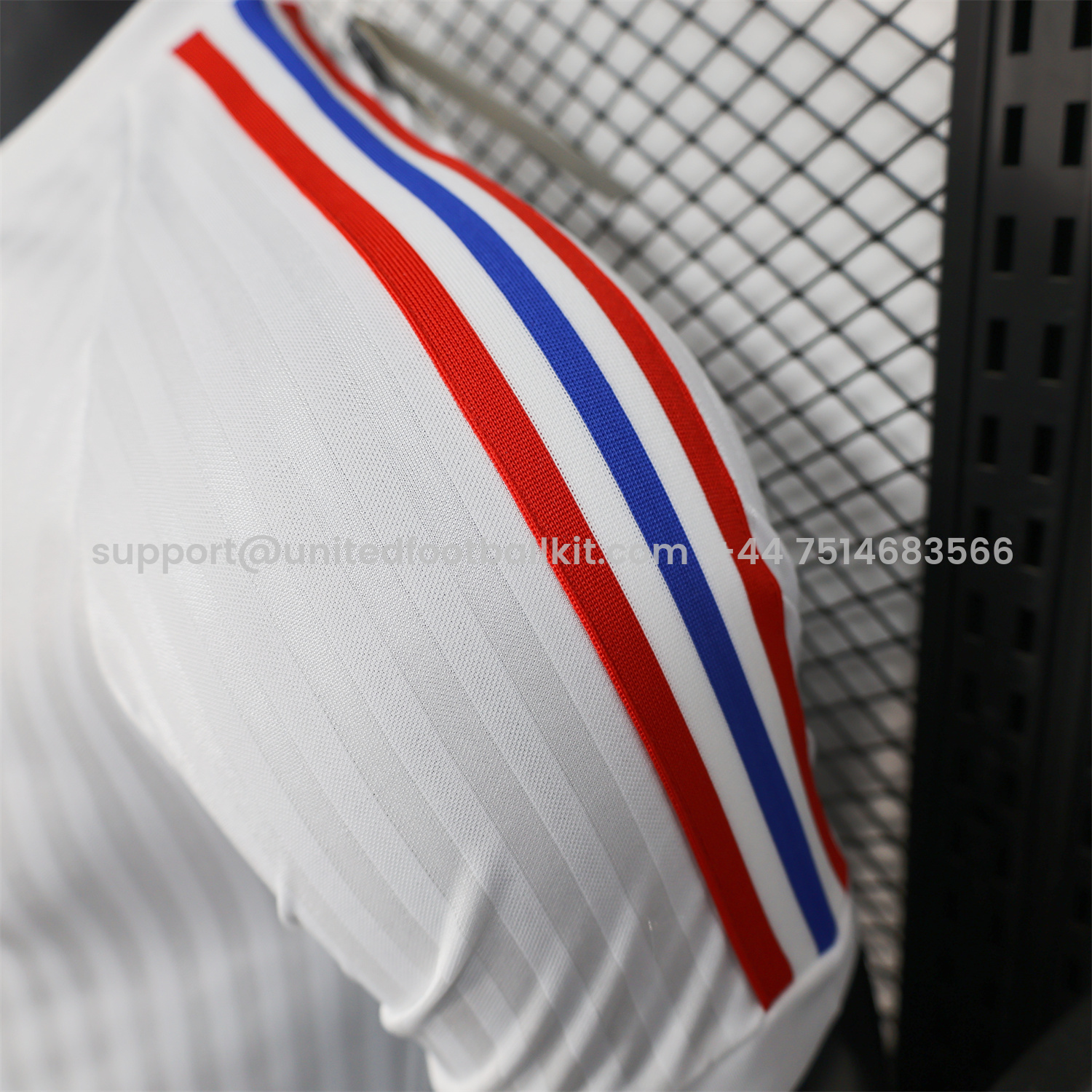 Unitedfootballkit.com | Lyon 25-26 75-Year Anniversary Jersey - Player Version -Customize Name, Number and Patch | Worldwide Shipping