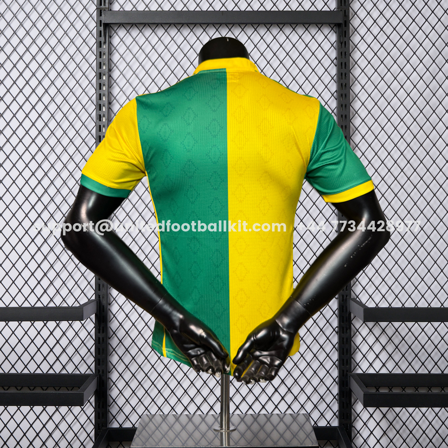 Unitedfootballkit.com | JS Kabylie 25-26 Home Yellow And Green Jersey - Player Version -Customize Name, Number and Patch | Worldwide Shipping