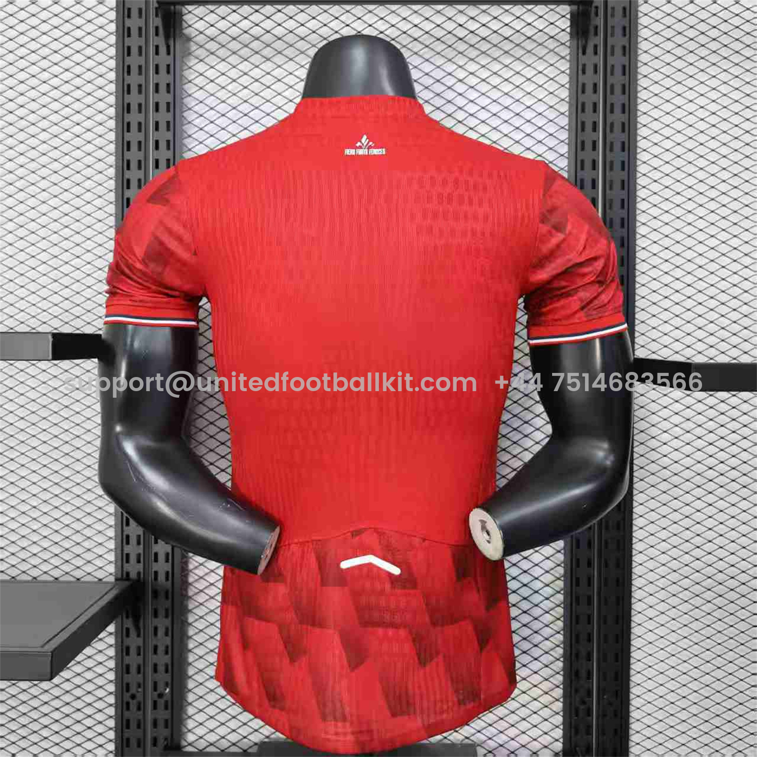 Unitedfootballkit.com | Lille 25-26 Home Red Jersey - Player Version -Customize Name, Number and Patch | Worldwide Shipping