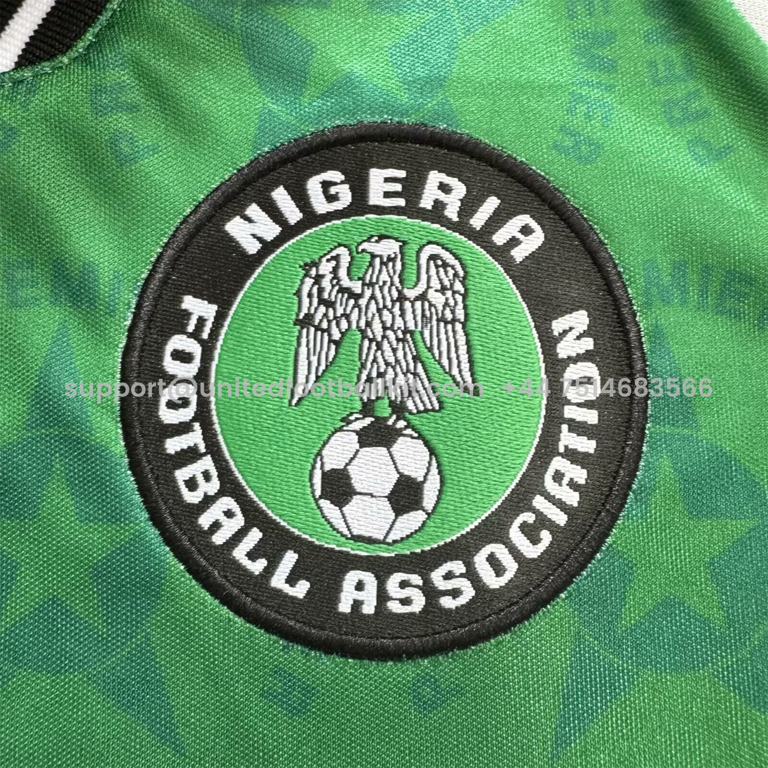 Unitedfootballkit.com | Retro Nigeria 1994-95 Home Kids Kit -Customize Name, Number and Patch | Worldwide Shipping