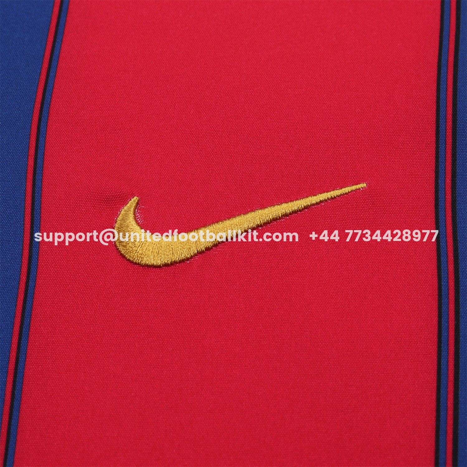 Unitedfootballkit.com | Retro Barcelona 2003-04 Home Kids Kit -Customize Name, Number and Patch | Worldwide Shipping