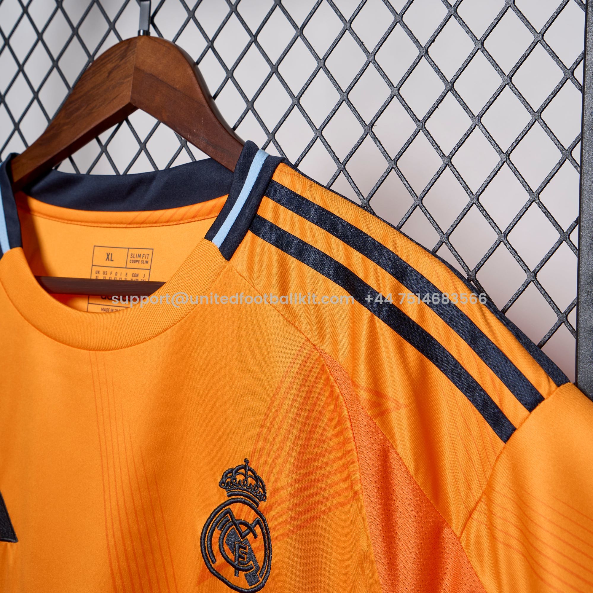 Unitedfootballkit.com | Real Madrid 24-25 Away Jersey - Fans Version -Customize Name, Number and Patch | Worldwide Shipping