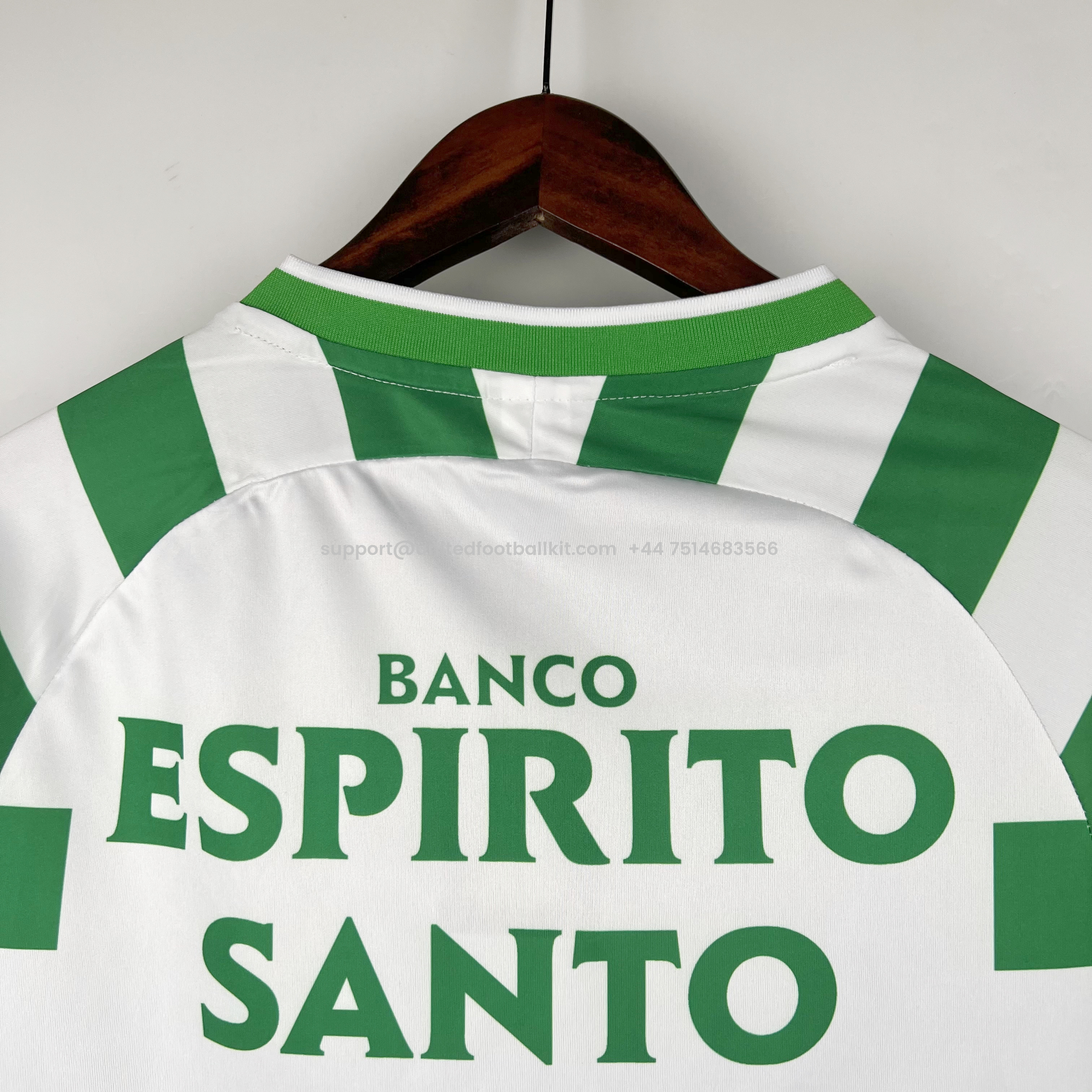 Unitedfootballkit.com | Retro Sporting CP 03-04 Home Stadium Jersey -Customize Name, Number and Patch | Worldwide Shipping