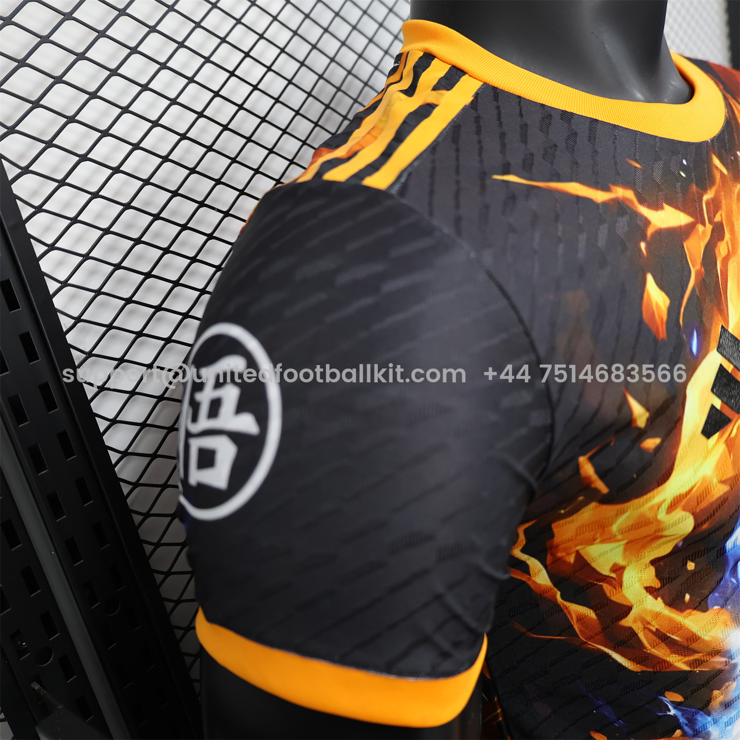 Unitedfootballkit.com | Japan 25-26 Goku Fighting Form Black Special Jersey - Player Version -Customize Name, Number and Patch | Worldwide Shipping
