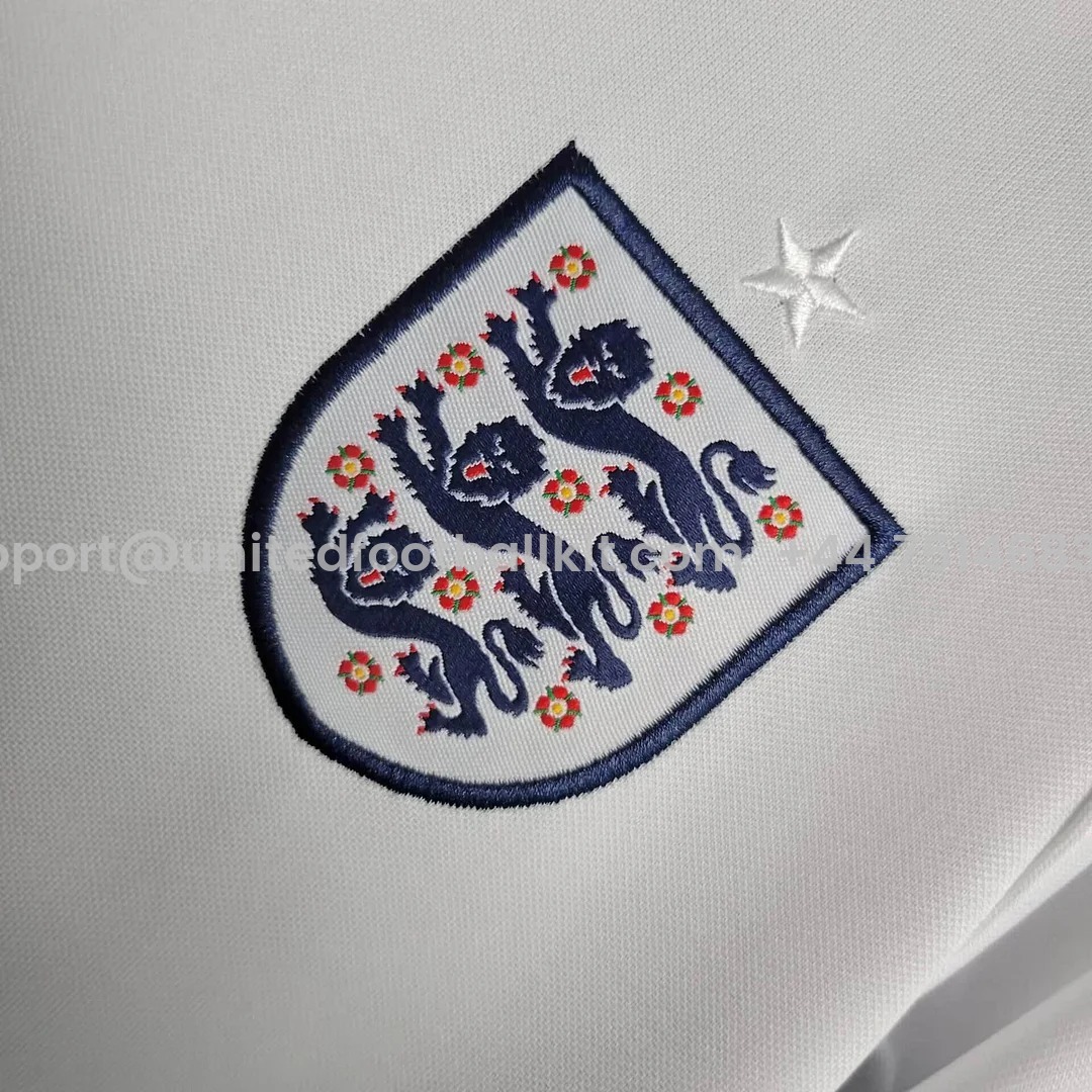 Unitedfootballkit.com | England 2024 Home Stadium Kids Kit -Customize Name, Number and Patch | Worldwide Shipping
