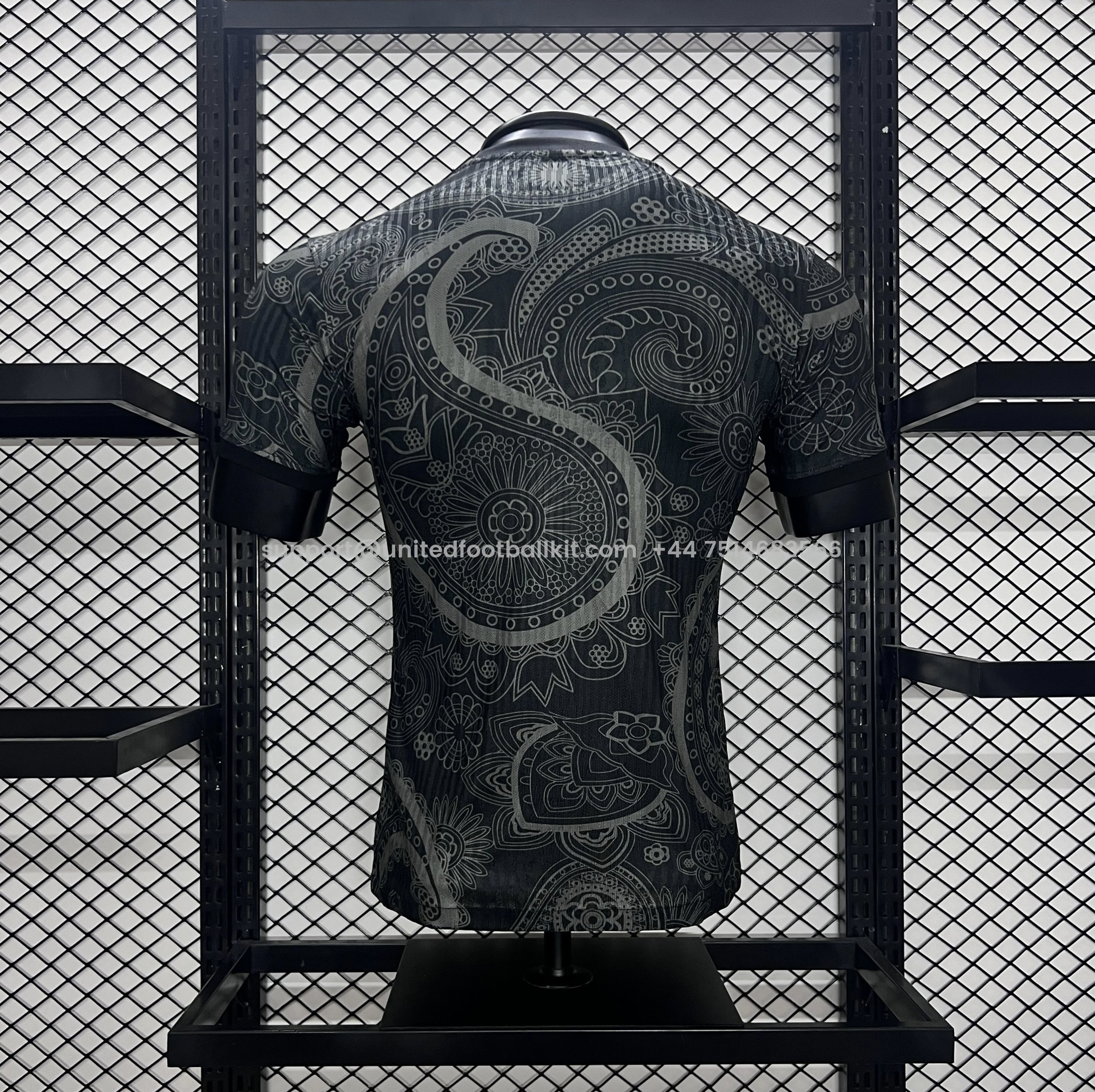 Unitedfootballkit.com | Barcelona 24-25 Black Speical Jersey - Player Version -Customize Name, Number and Patch | Worldwide Shipping