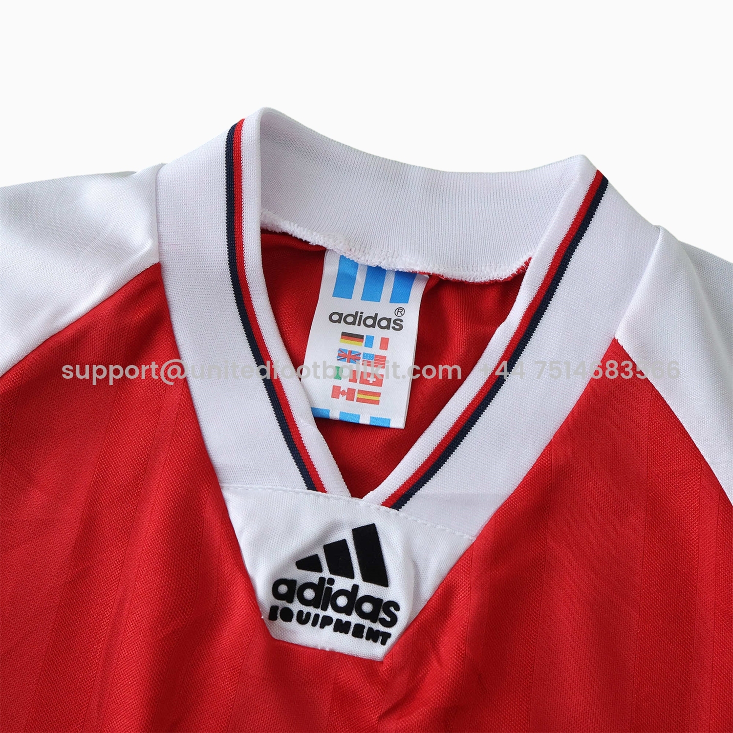 Unitedfootballkit.com | Retro Arsenal 1992-94 Home Kids Kit -Customize Name, Number and Patch | Worldwide Shipping