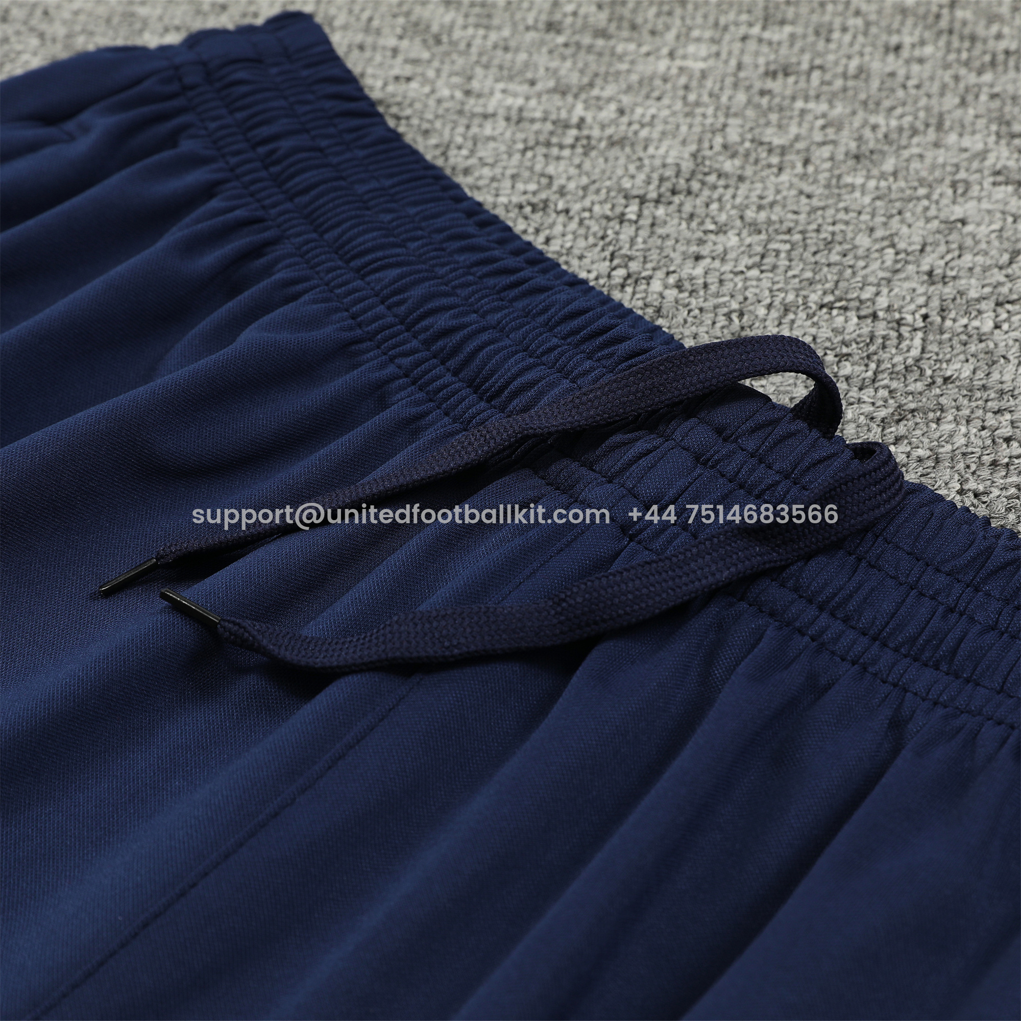 Unitedfootballkit.com | Atletico Madrid 24-25 Vest Training Set - Deep Blue -Customize Name, Number and Patch | Worldwide Shipping