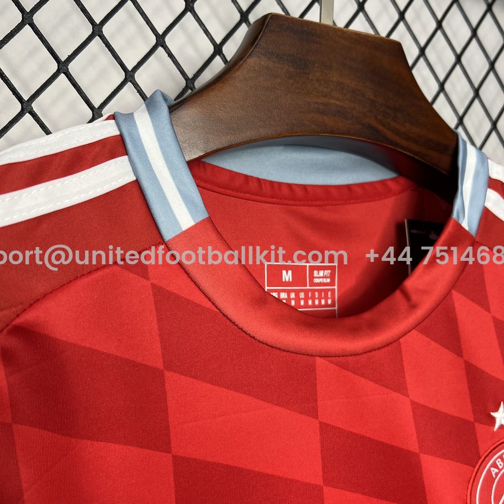 Unitedfootballkit.com | Aberdeen 24-25 Home Stadium Jersey - Fans Version -Customize Name, Number and Patch | Worldwide Shipping
