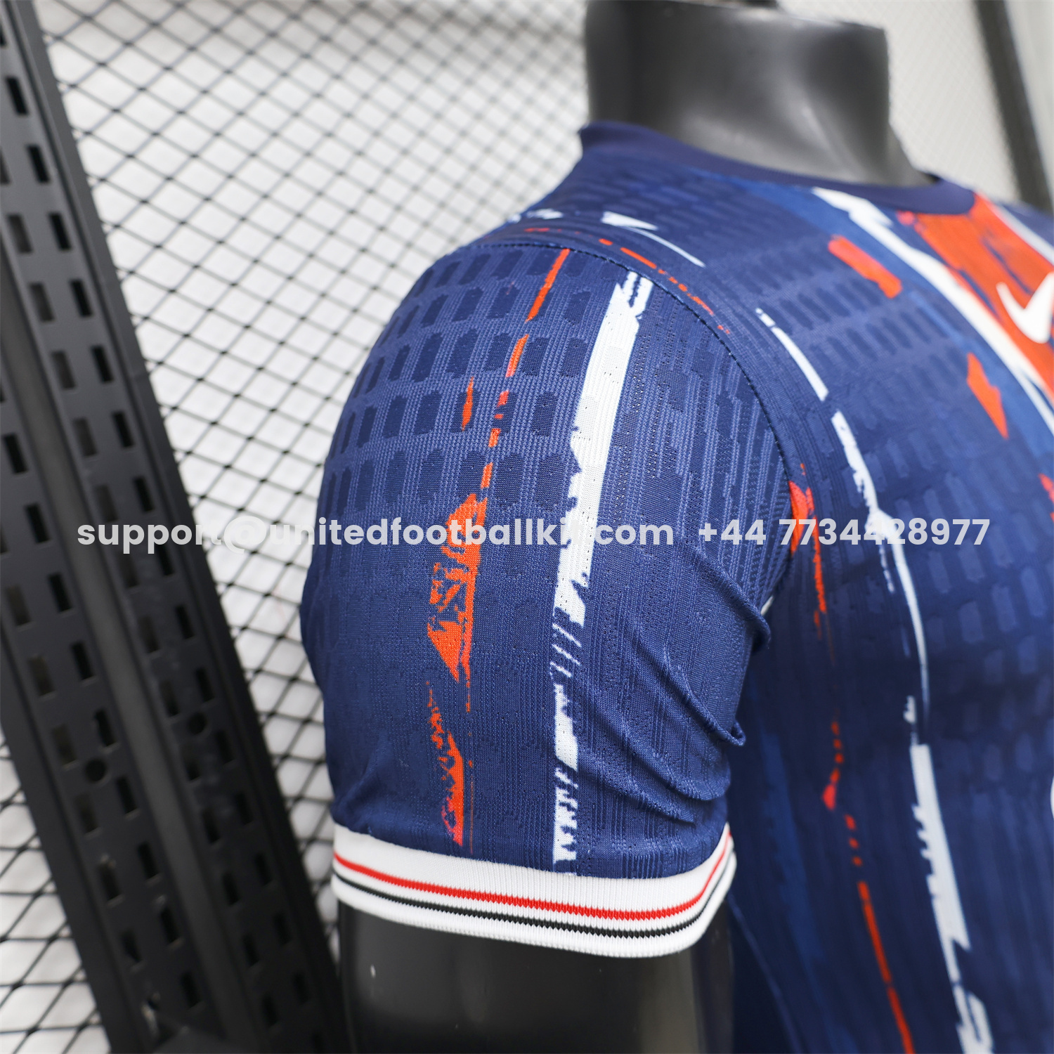 Unitedfootballkit.com | Paris Saint-Germain PSG 25-26 Abstract Design Special Jersey - Player Version -Customize Name, Number and Patch | Worldwide Shipping