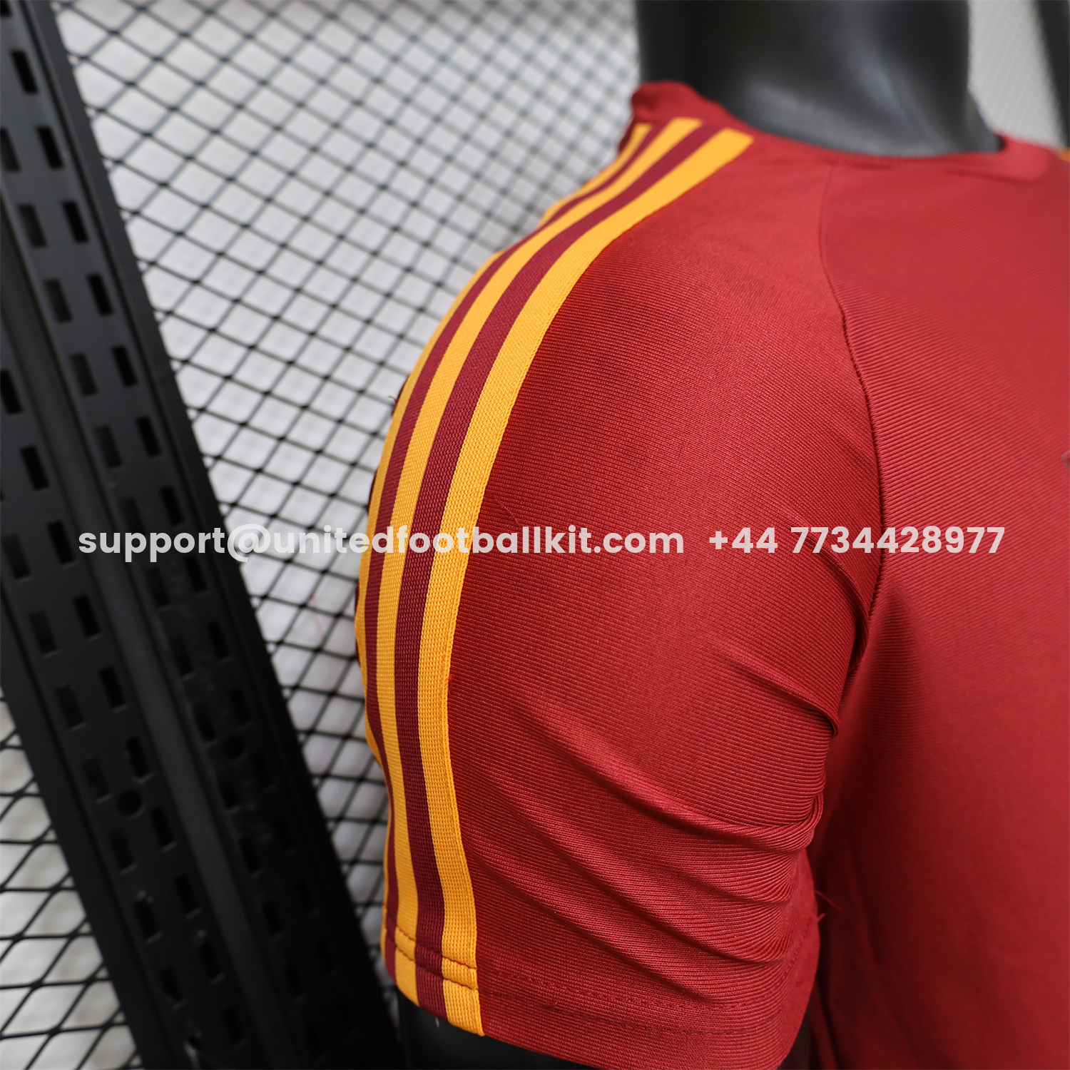 Unitedfootballkit.com | AS Roma 25-26 Retro Casual Style Red Special Jersey - Player Version -Customize Name, Number and Patch | Worldwide Shipping