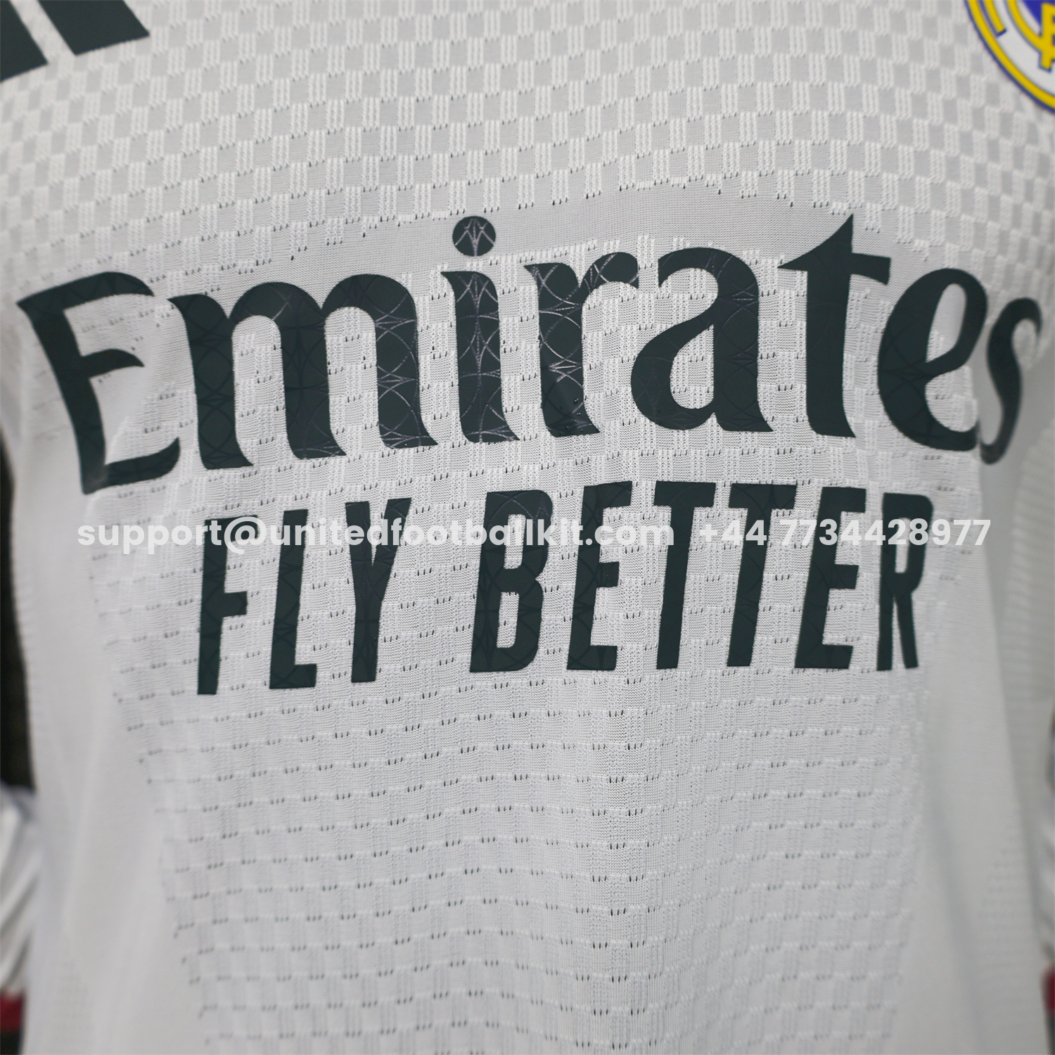 Unitedfootballkit.com | Real Madrid 26-27 Home Long Sleeves Jersey - Player Version -Customize Name, Number and Patch | Worldwide Shipping