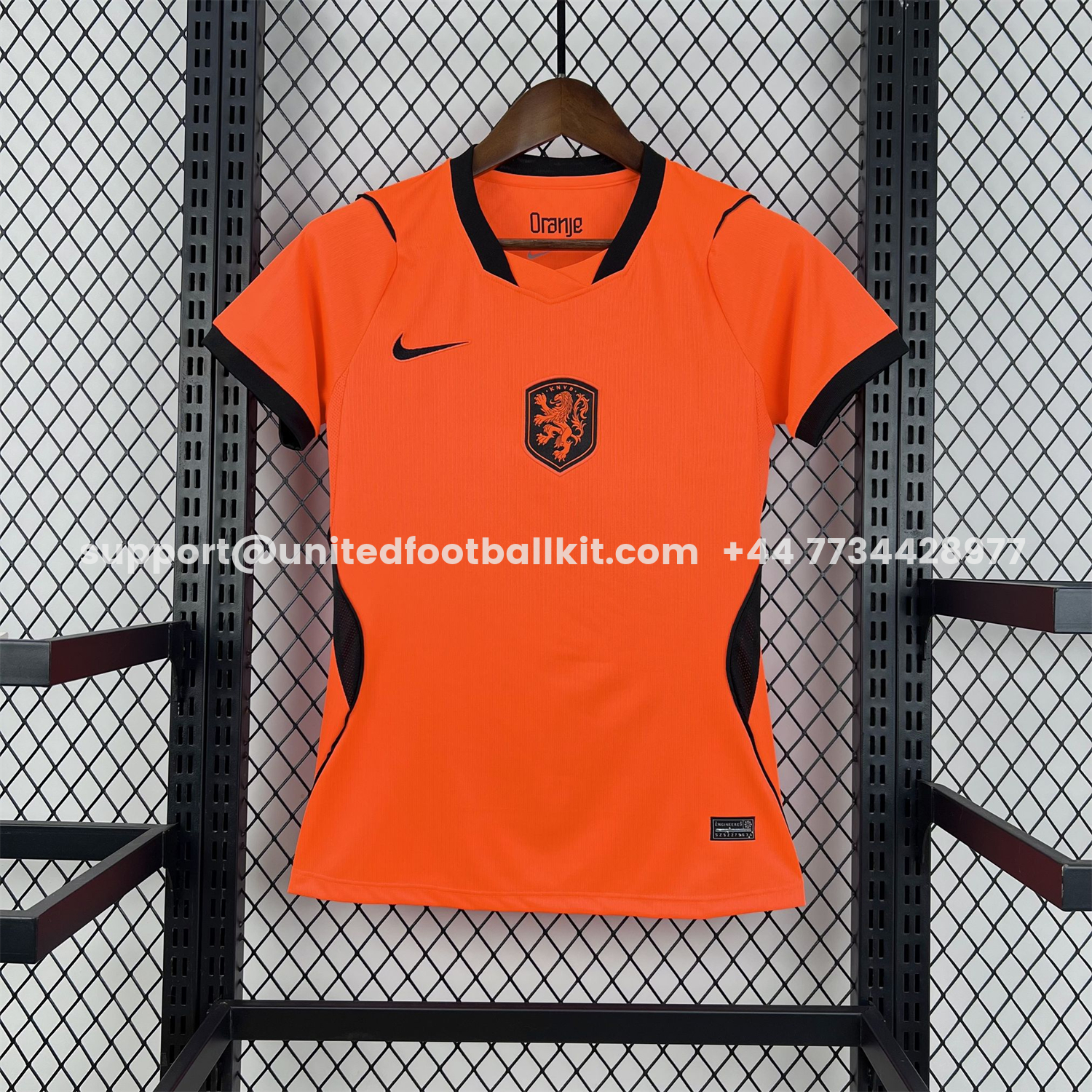 Unitedfootballkit.com | Women's Netherlands 2026 Home Jersey - Fans Version -Customize Name, Number and Patch | Worldwide Shipping