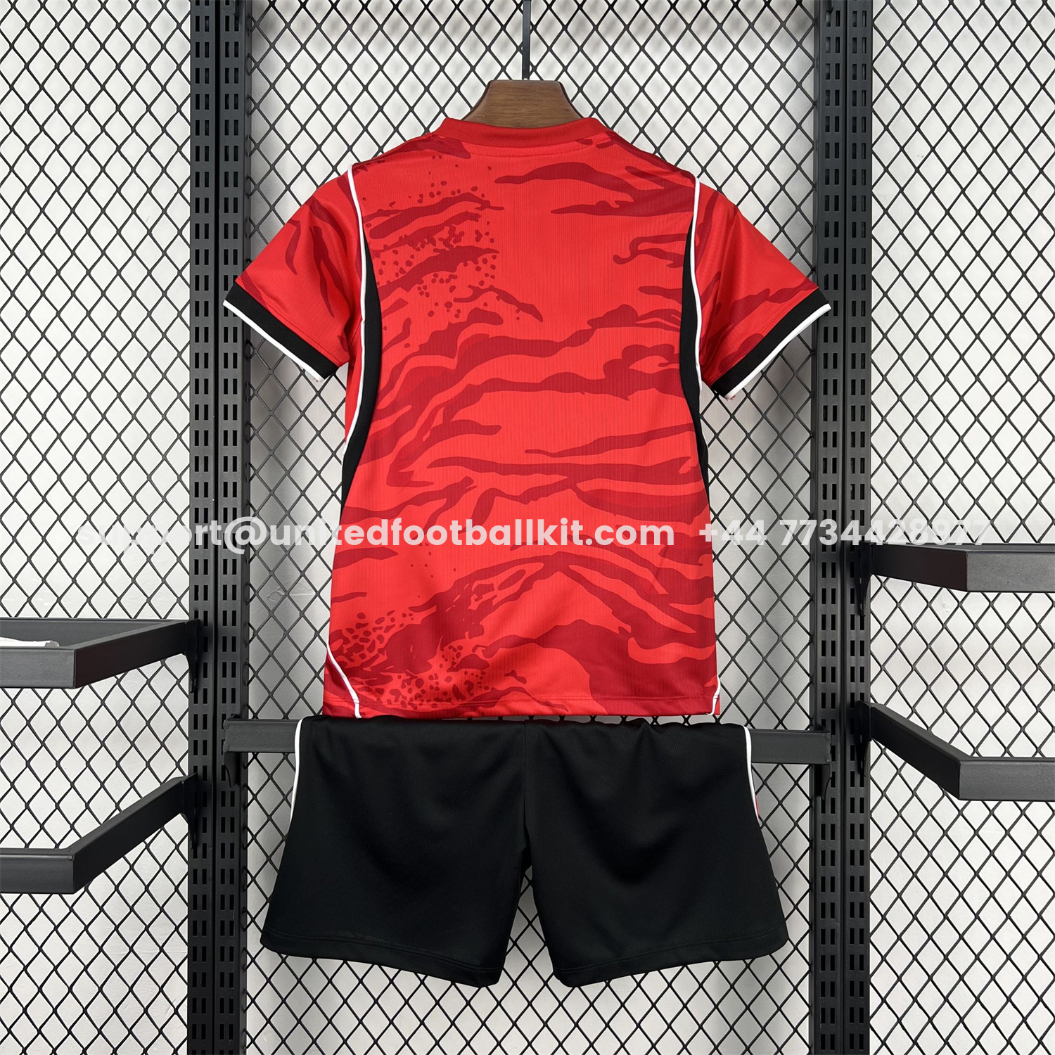 Unitedfootballkit.com | South Korea 2026 Home Kids Kit -Customize Name, Number and Patch | Worldwide Shipping