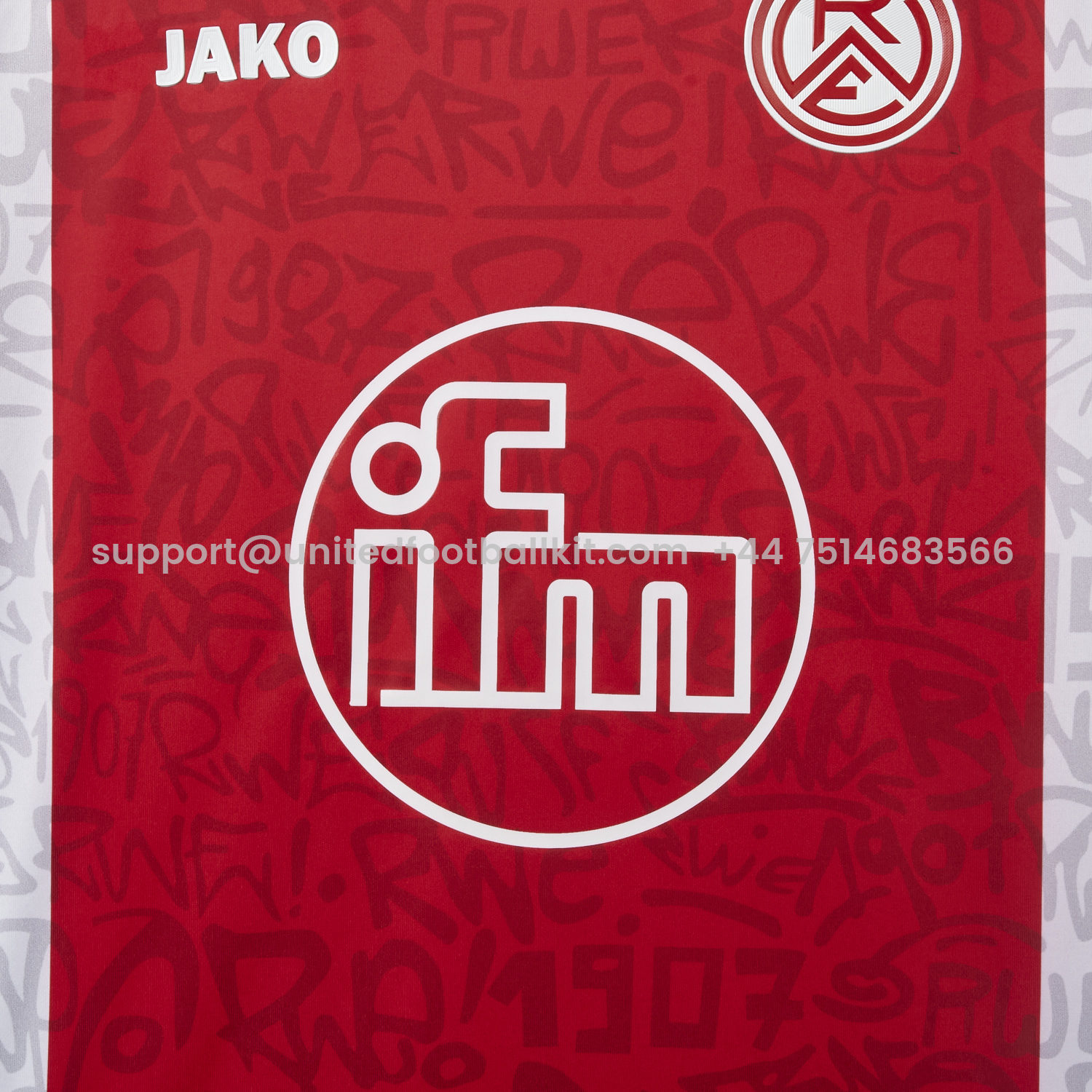 Unitedfootballkit.com | Rot-Weiss Essen 25-26 Home Jersey - Fans Version -Customize Name, Number and Patch | Worldwide Shipping