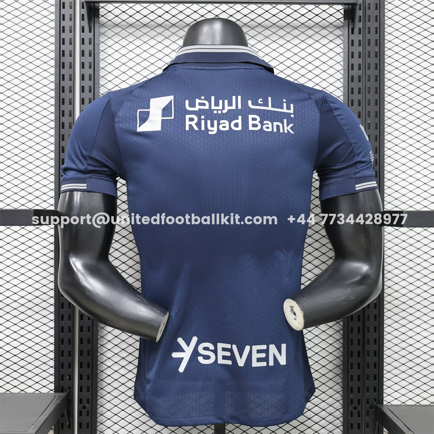 Unitedfootballkit.com | Al Hilal Riyadh Crescent 25-26 Blue Special Jersey - Player Version -Customize Name, Number and Patch | Worldwide Shipping